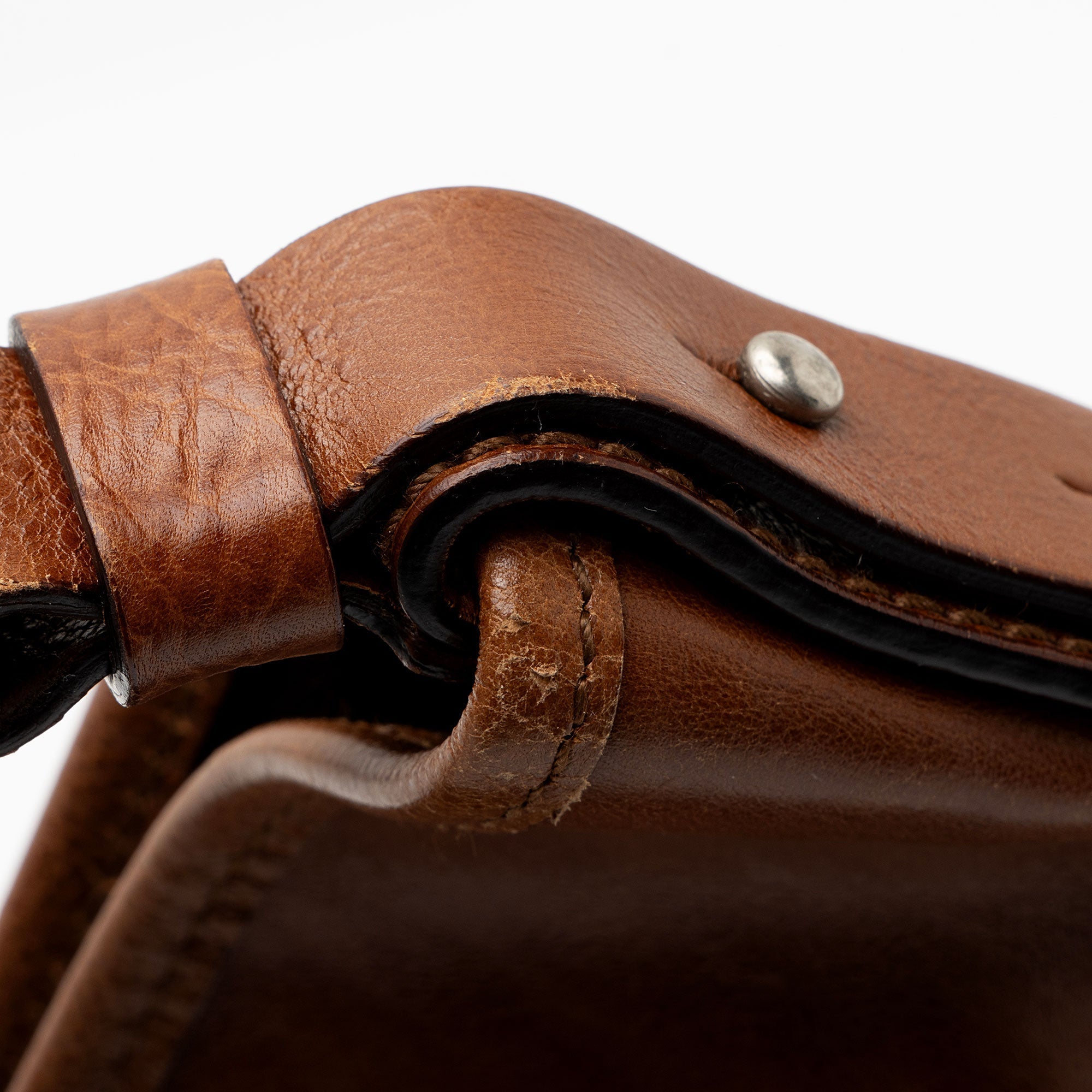 Saint Laurent Vintage Leather Mombasa Saint Tropez Shoulder Bag (SHF-wIHhzM)