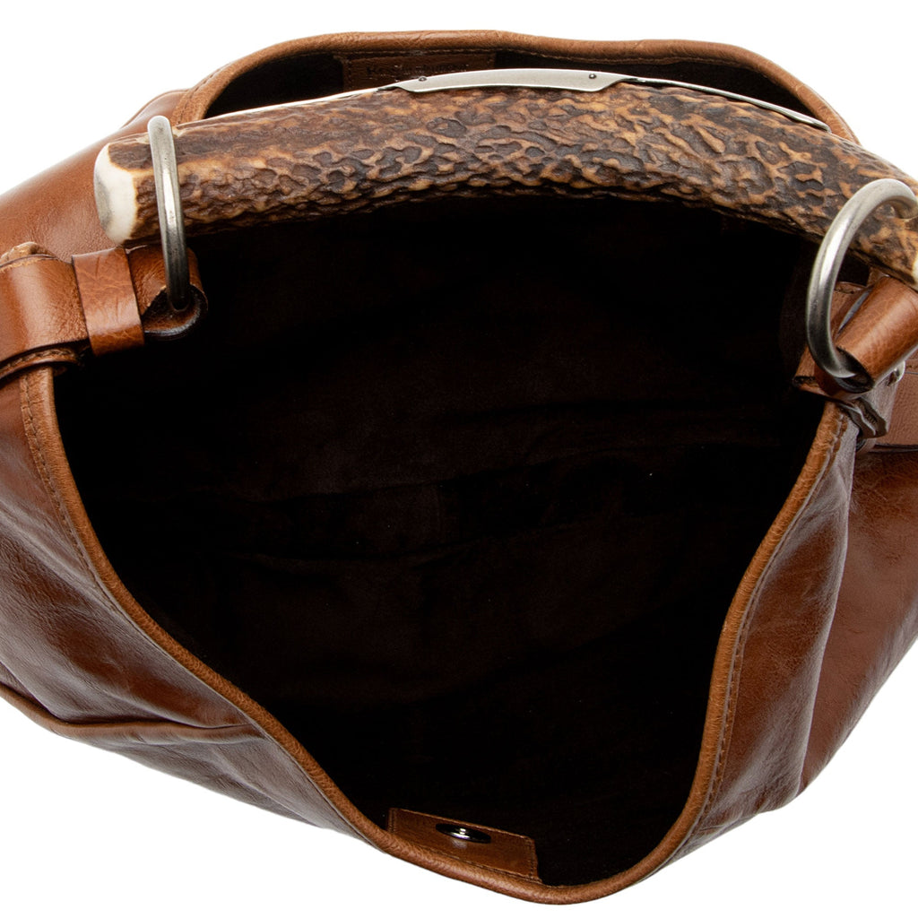 Saint Laurent Vintage Leather Mombasa Saint Tropez Shoulder Bag (SHF-wIHhzM)