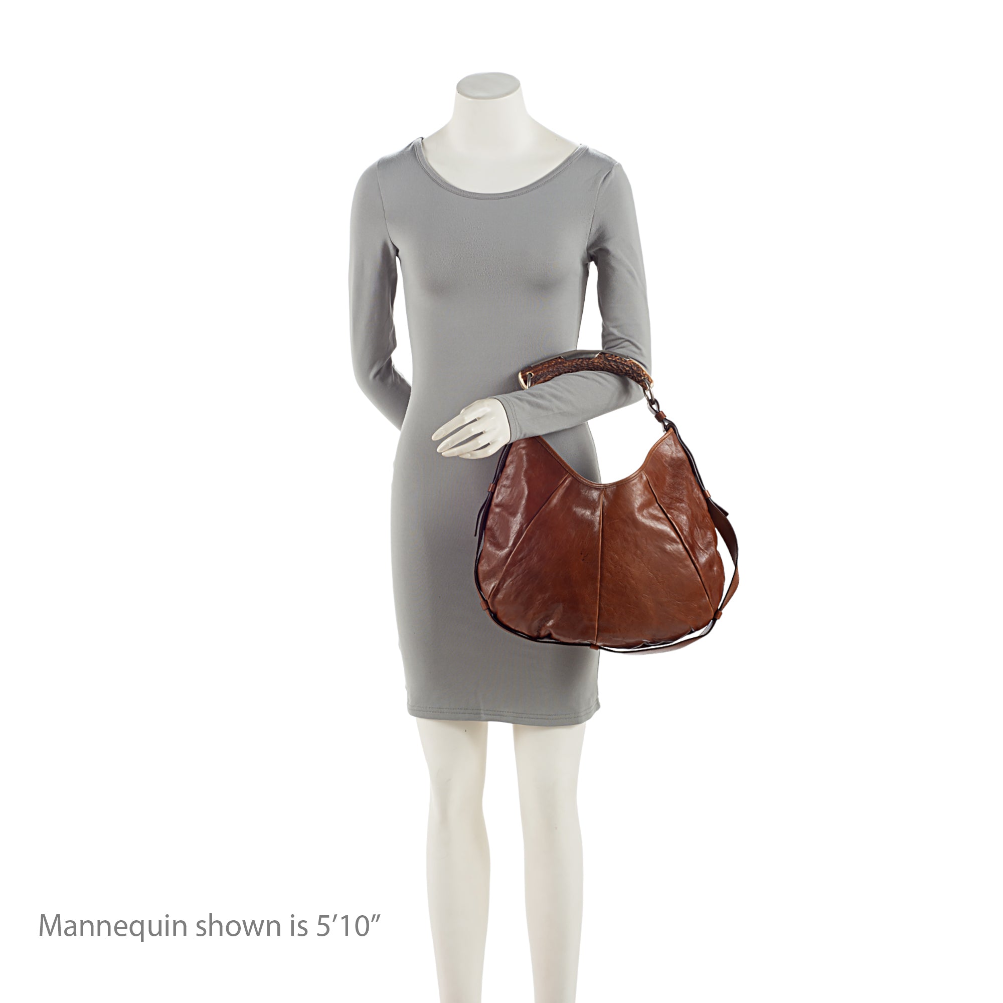 Saint Laurent Vintage Leather Mombasa Saint Tropez Shoulder Bag (SHF-wIHhzM)
