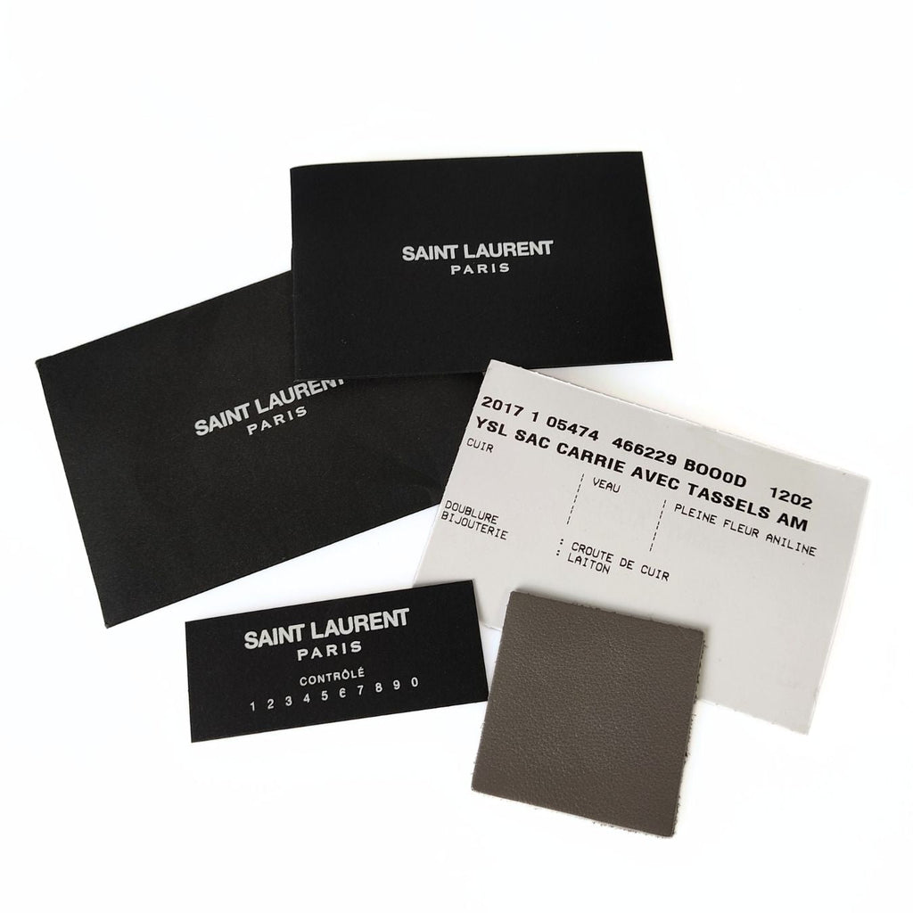 SAINT LAURENT Saint Laurent shoulder bag Carrie Avec Tassels AM