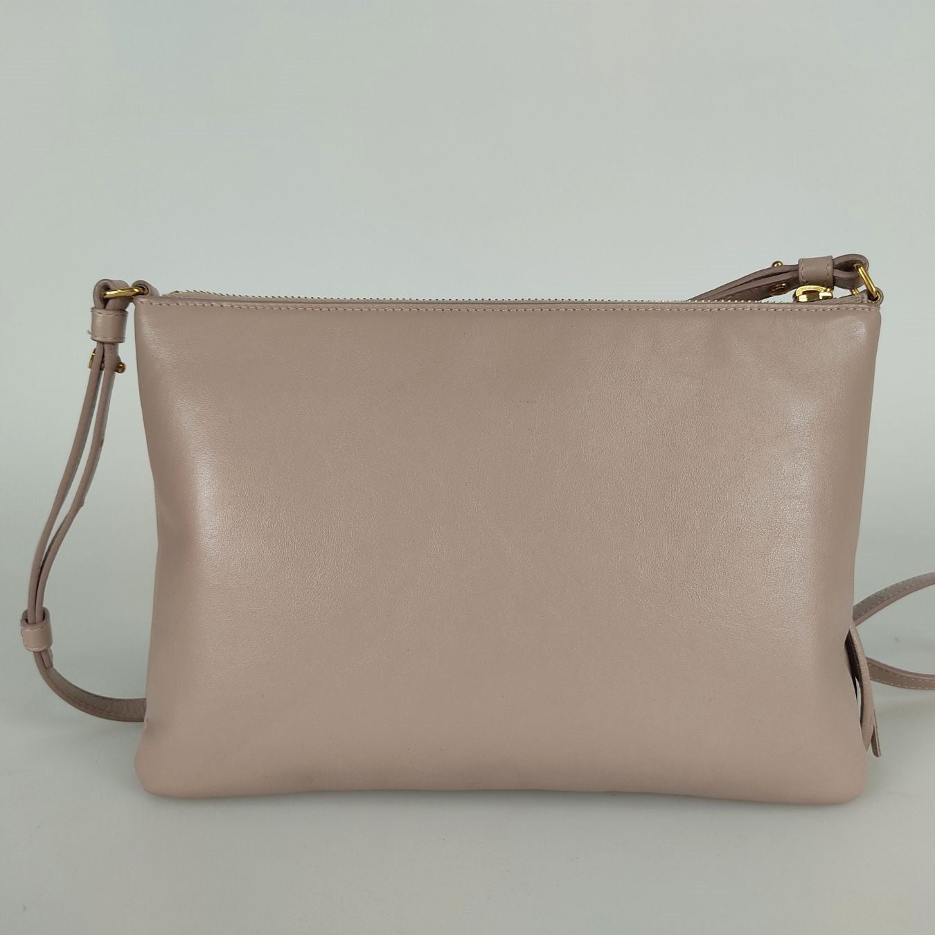SAINT LAURENT Saint Laurent camera shoulder bag with logo in pink leather