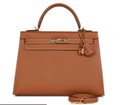 Hermes Kelly Sellier 32 Gold Epsom Gold Hardware Payment 2