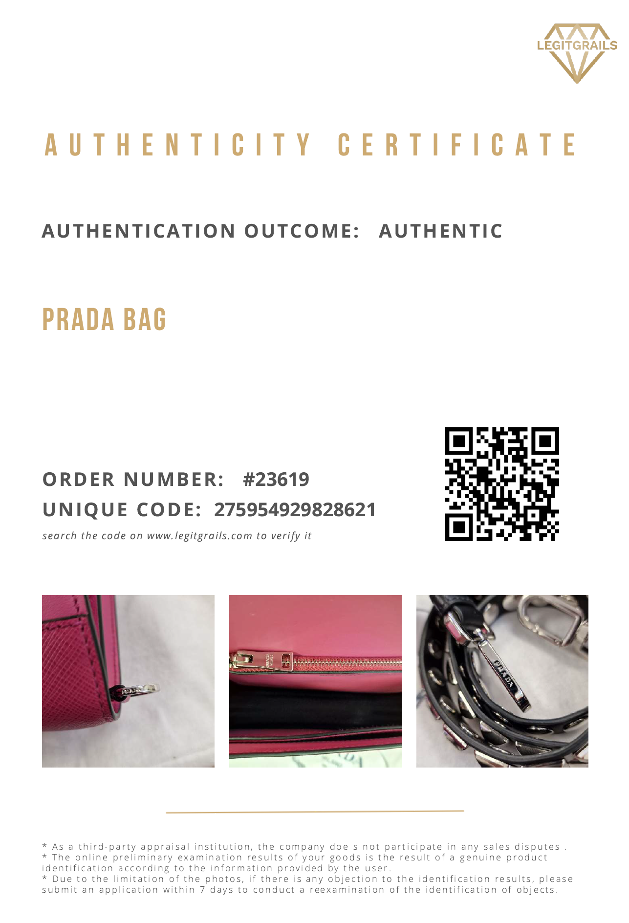 PRADA BAG