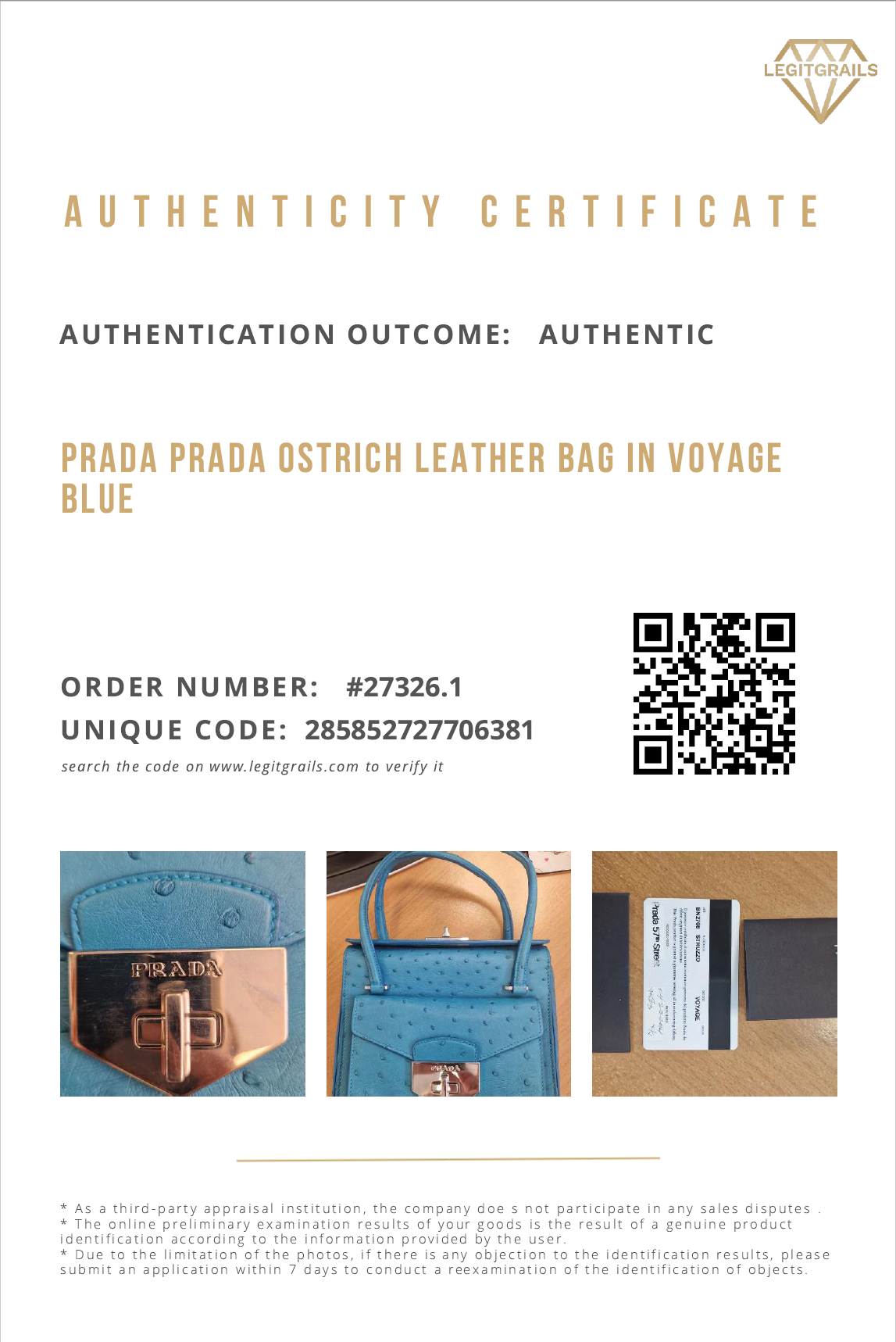 PRADA BAG