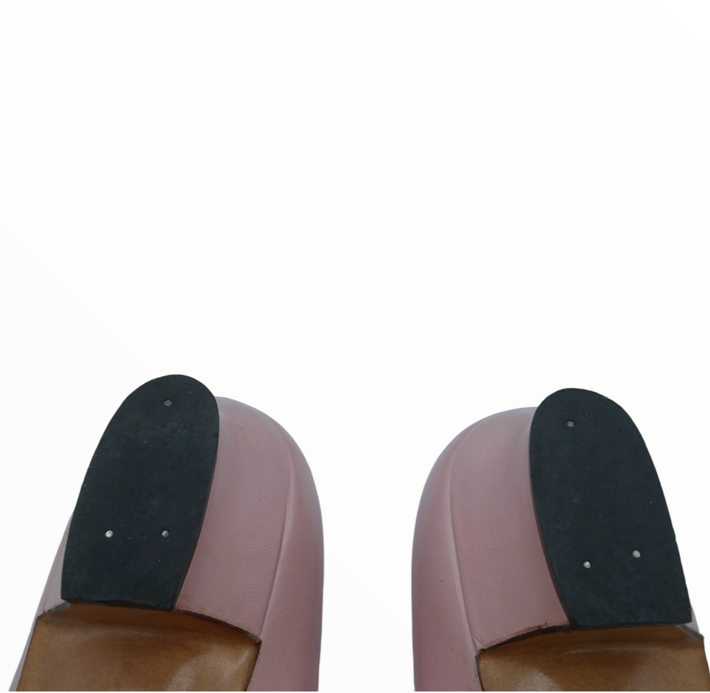 Chanel pink two-tone vintage ballerinas - 36.5 - 1990s