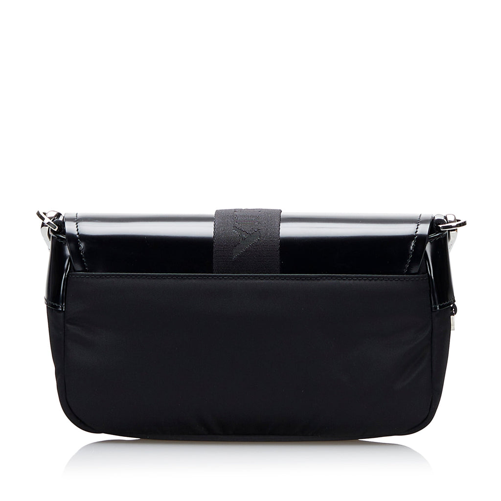 PRADA Re-Nylon & Spazzolato Pocket Crossbody Crossbody Bag