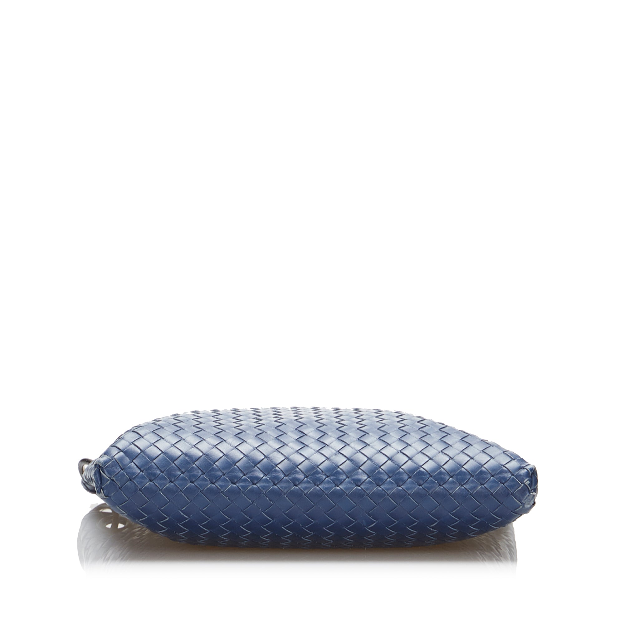 Bottega Veneta Intrecciato Crossbody Bag Blue
