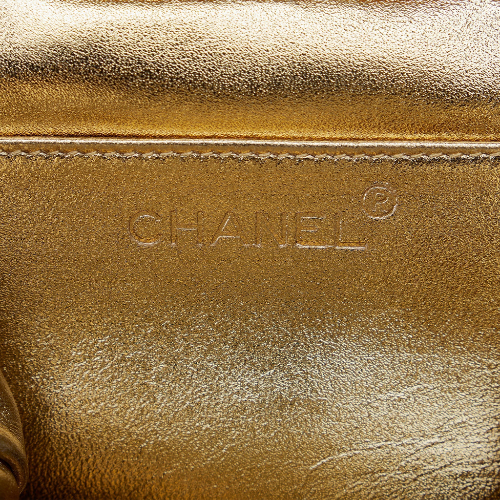 CHANEL Satin Frame Crossbody Bag