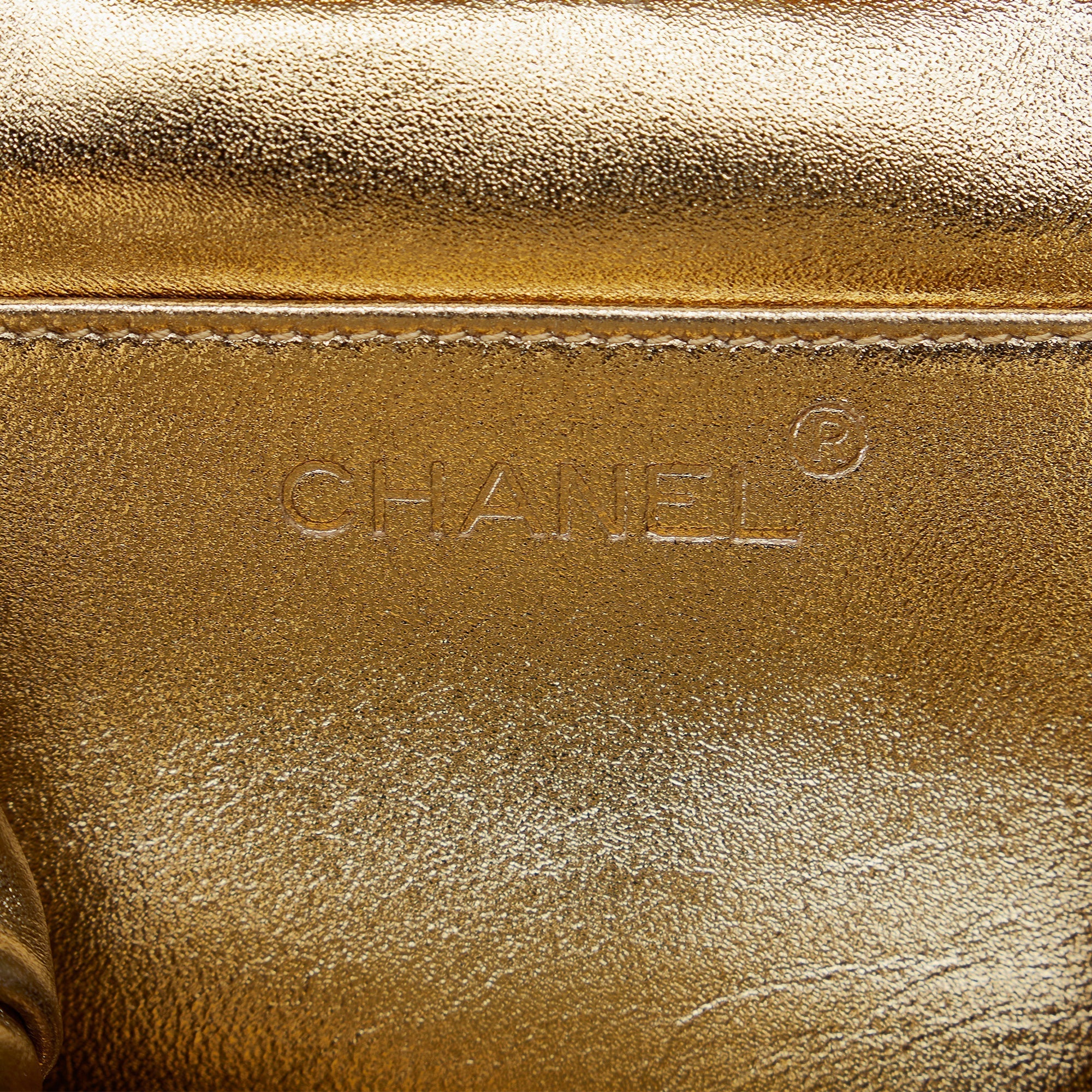 CHANEL Satin Frame Crossbody Bag