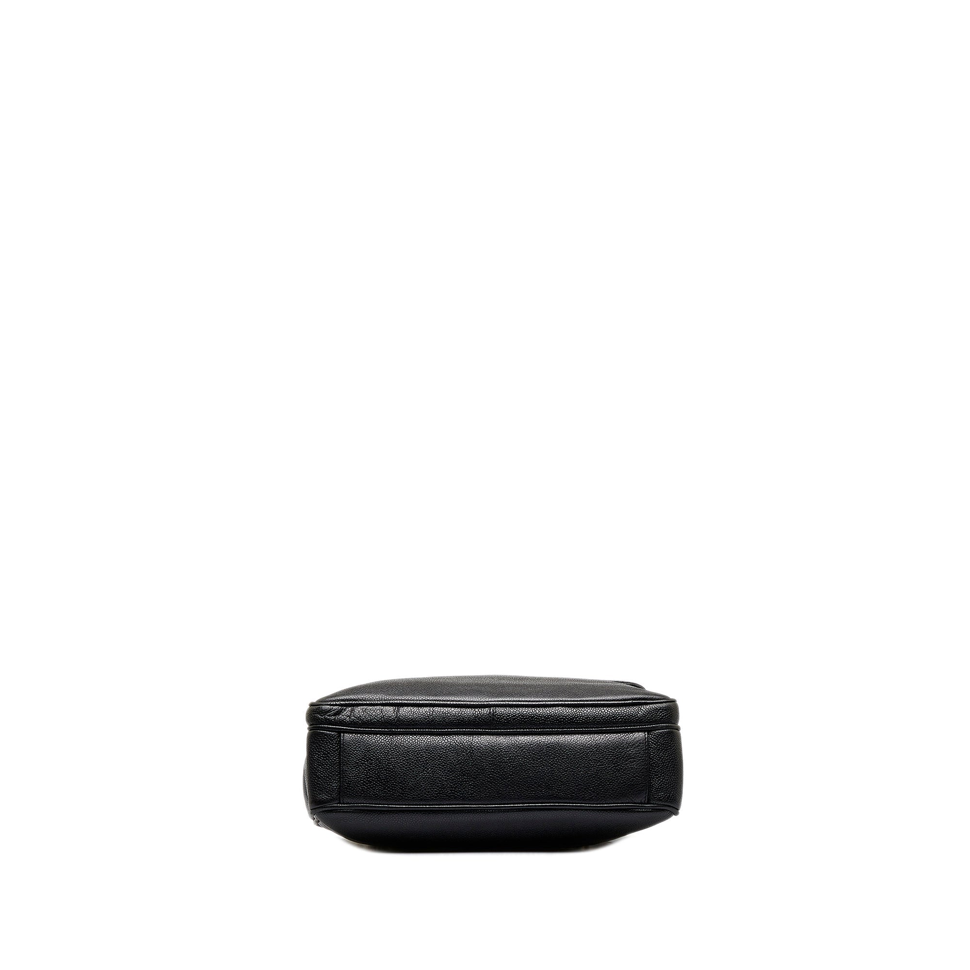 CHANEL CC Caviar Leather Shoulder Bag