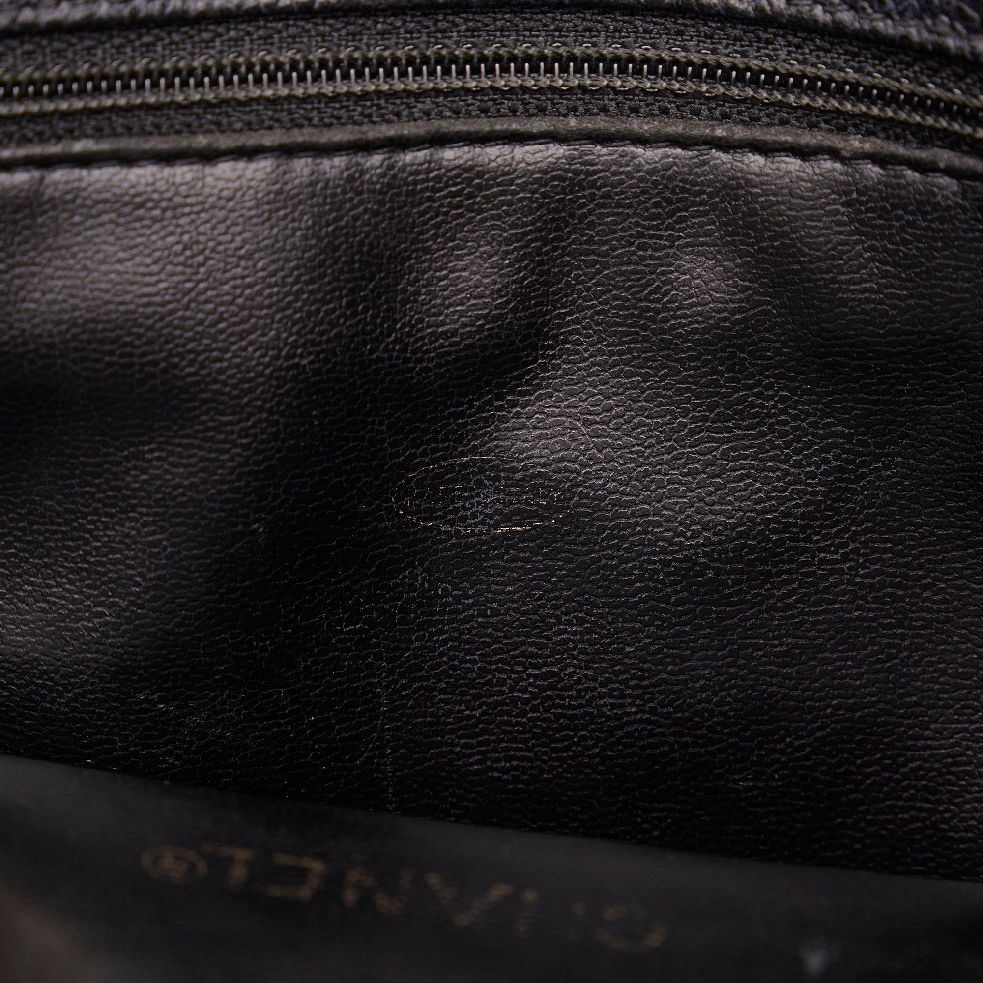 CHANEL CC Caviar Leather Shoulder Bag