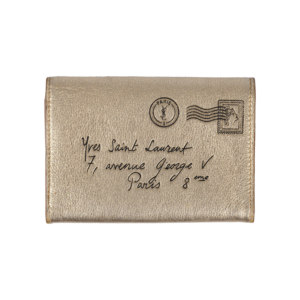 YVES SAINT LAURENT Yves Saint Laurent Leather Card Holder
