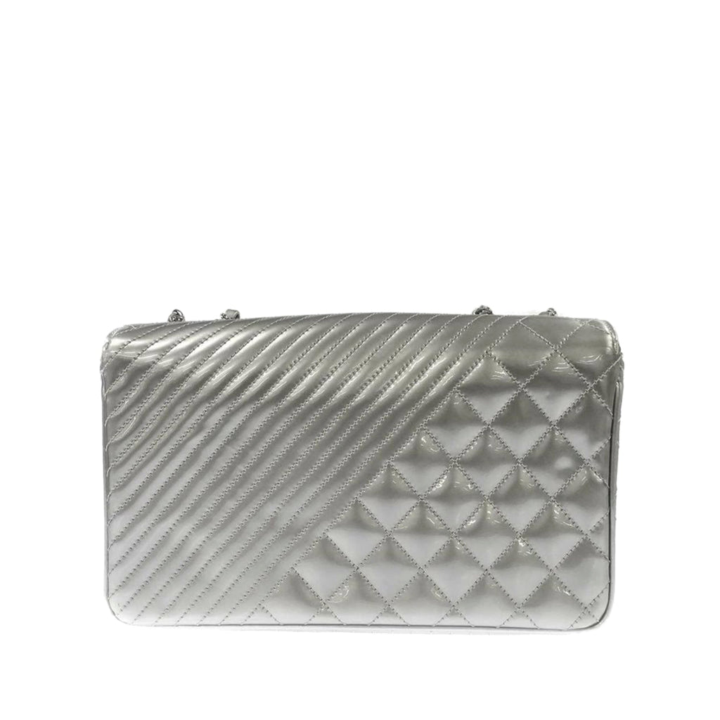 CHANEL Medium Patent Coco Boy Flap Bag