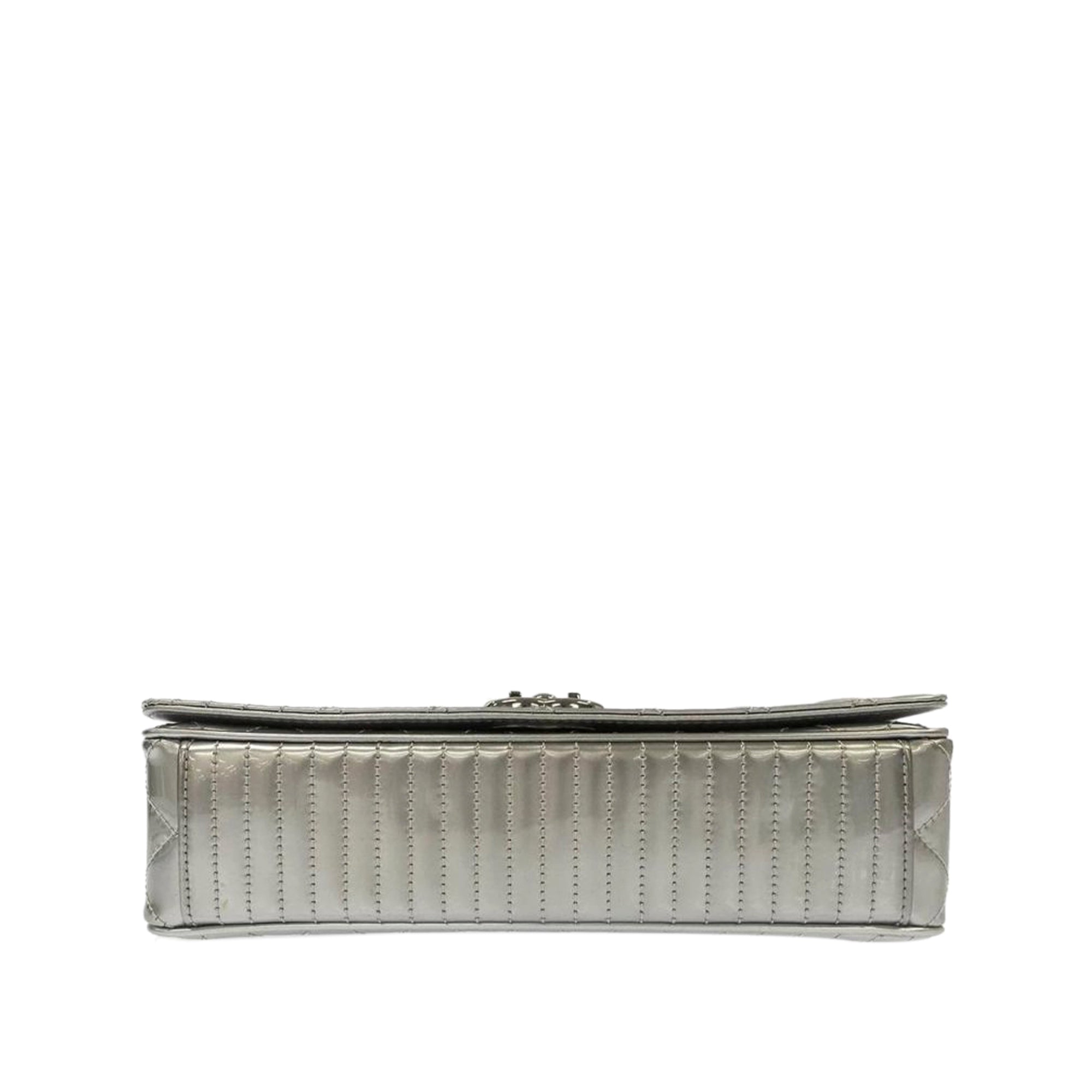 CHANEL Medium Patent Coco Boy Flap Bag