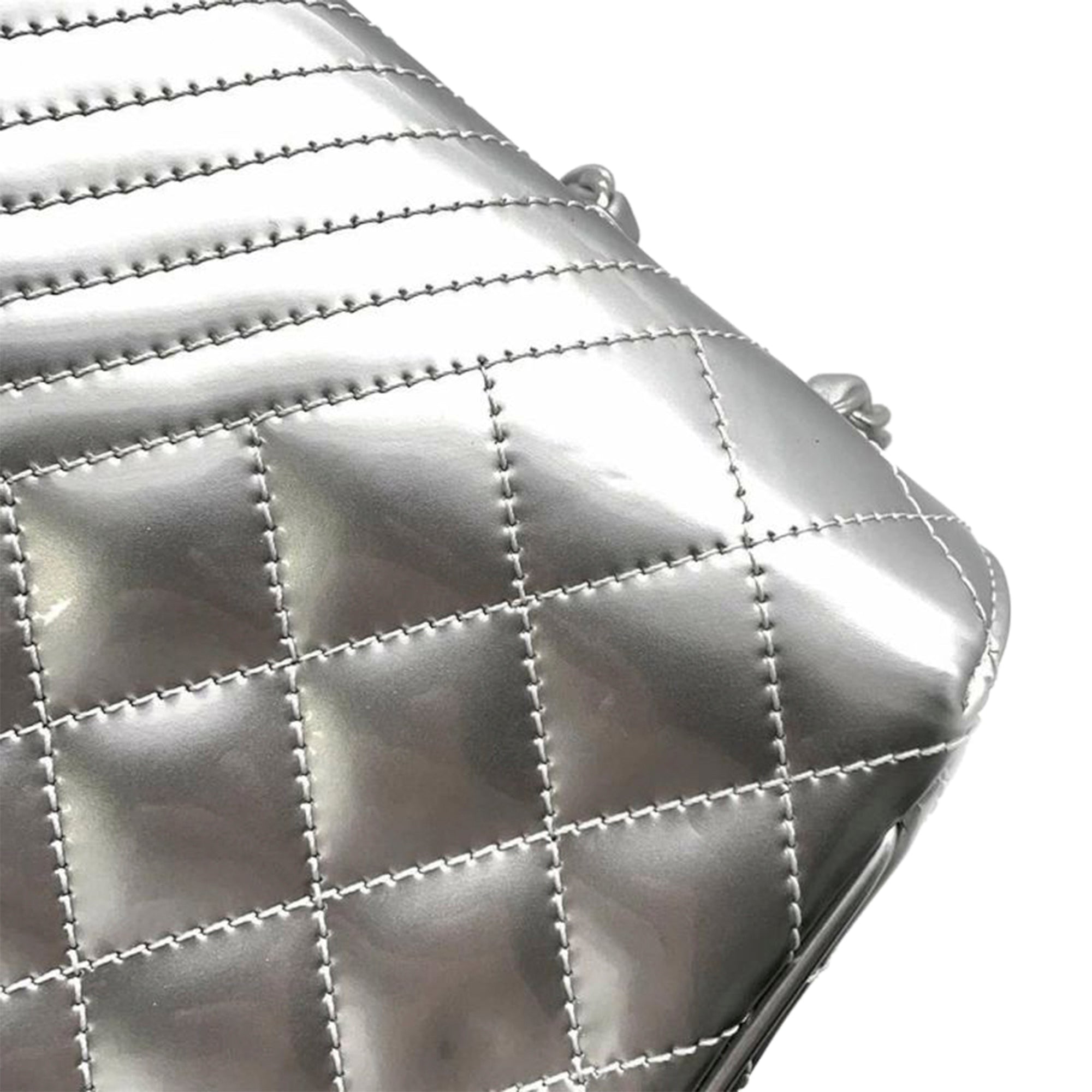 CHANEL Medium Patent Coco Boy Flap Bag