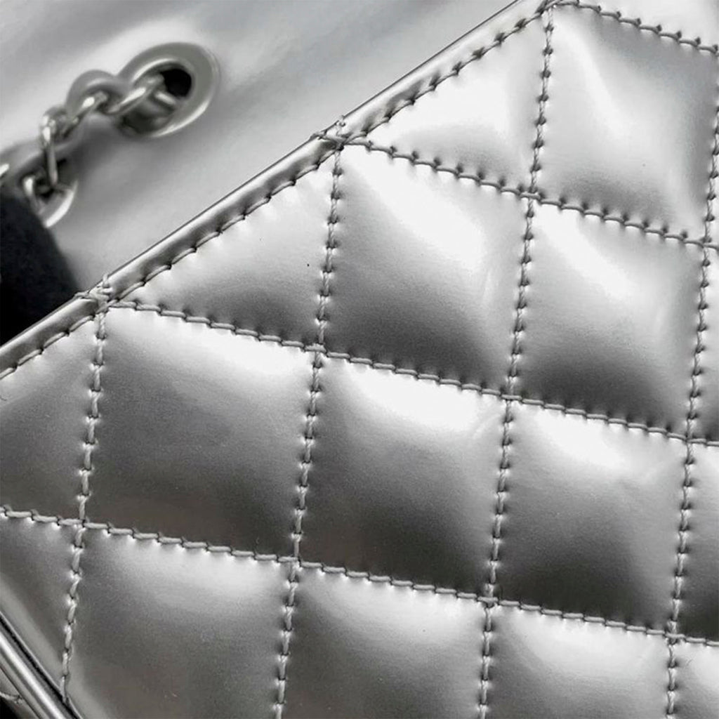 CHANEL Medium Patent Coco Boy Flap Bag