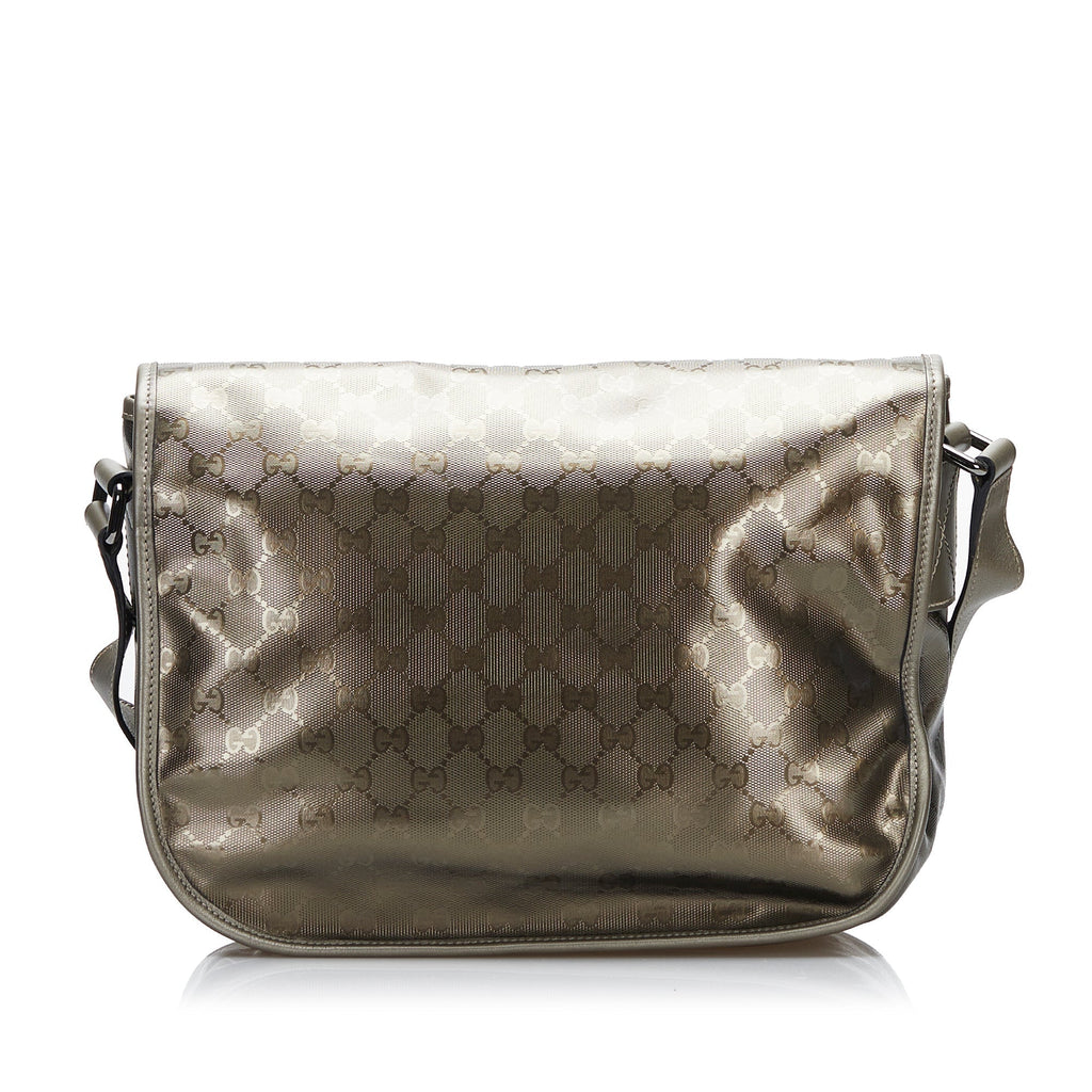 Gucci Crossbody Bag Gold GG Imprimé Canvas