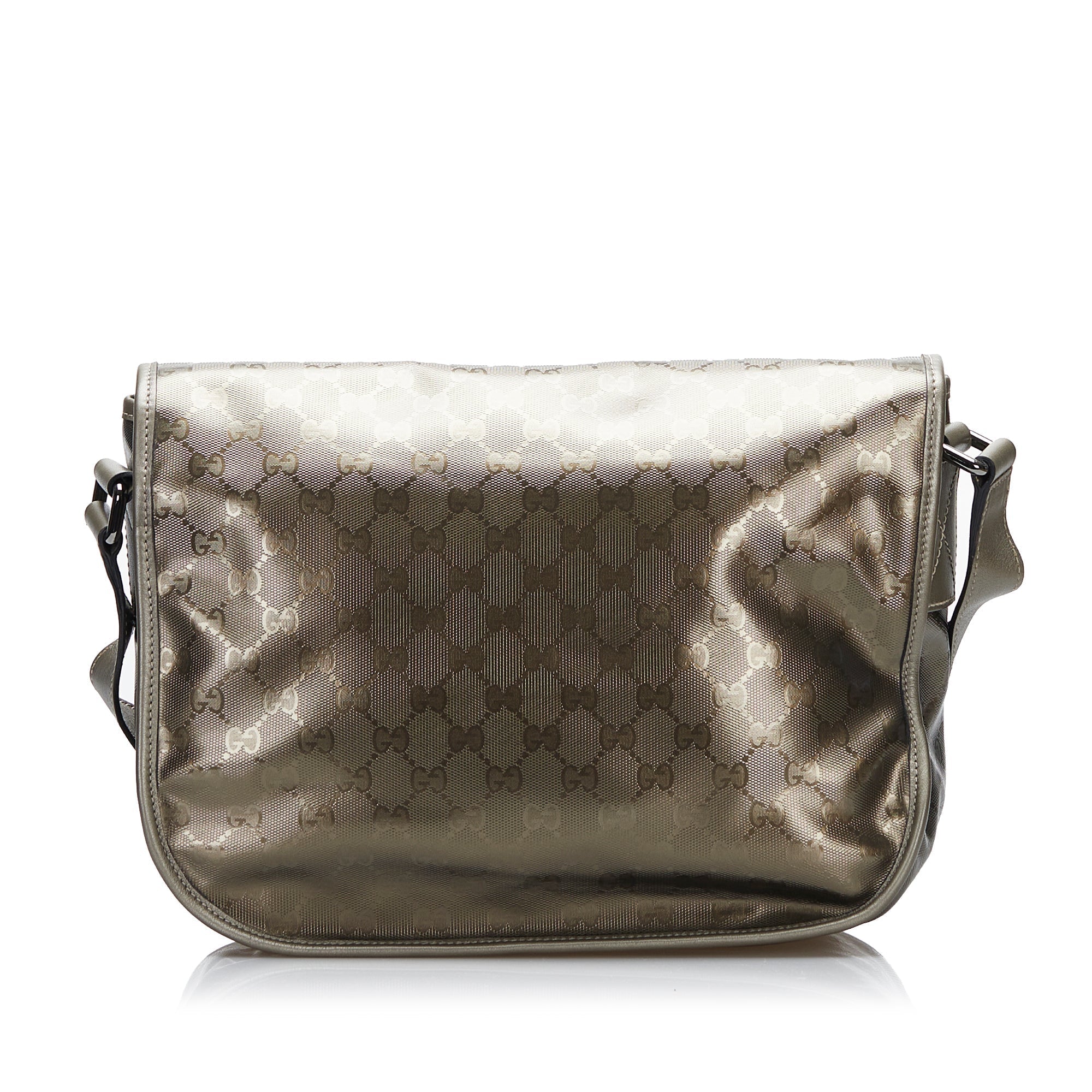 Gucci Crossbody Bag Gold GG Imprimé Canvas