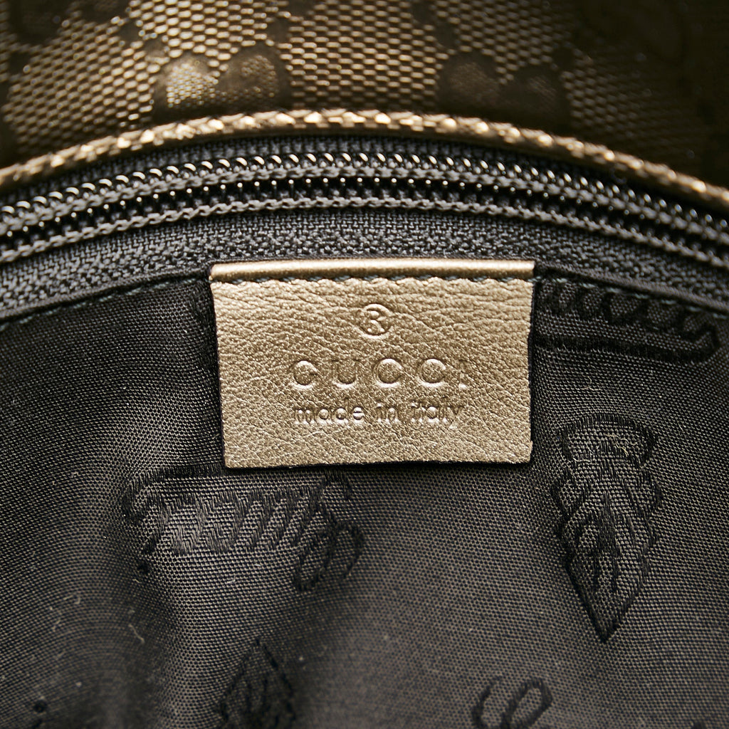 Gucci Crossbody Bag Gold GG Imprimé Canvas