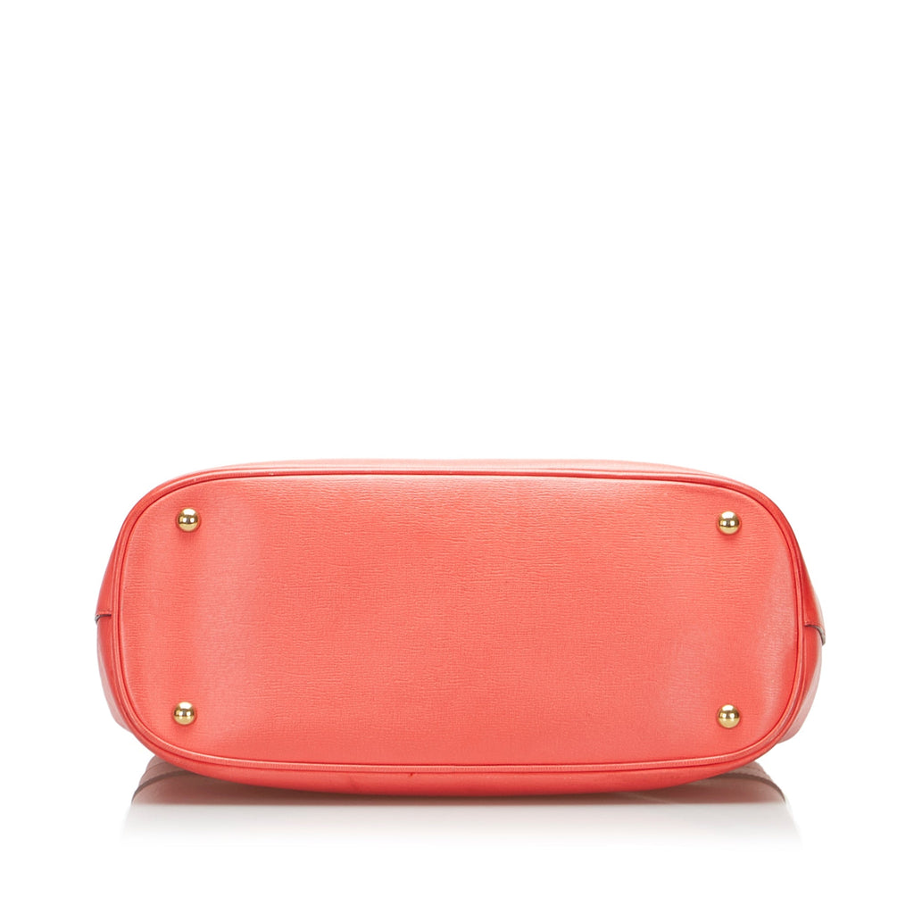 Gucci Bright Bit Orange Leather