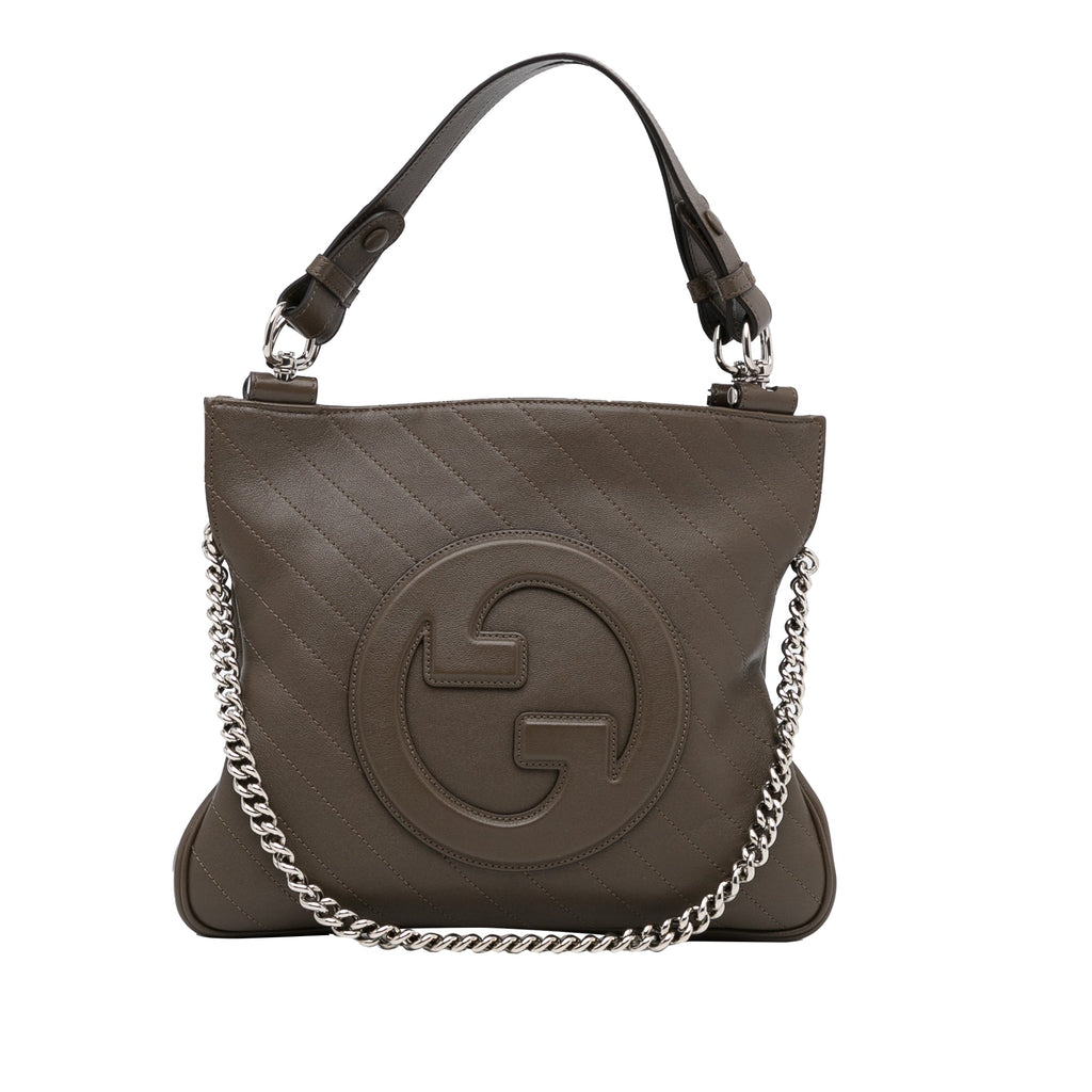Gucci Blondie Brown Leather