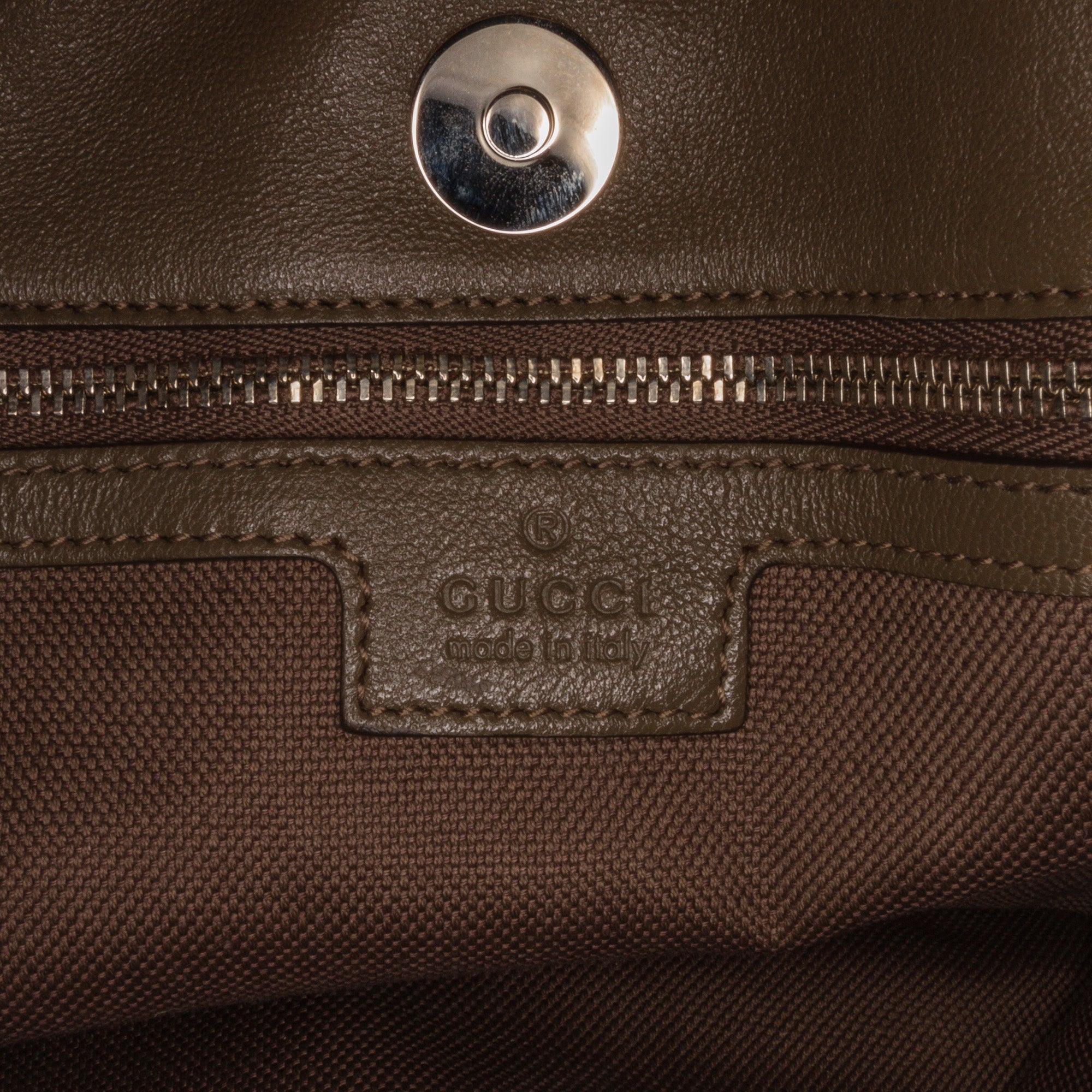 Gucci Blondie Brown Leather