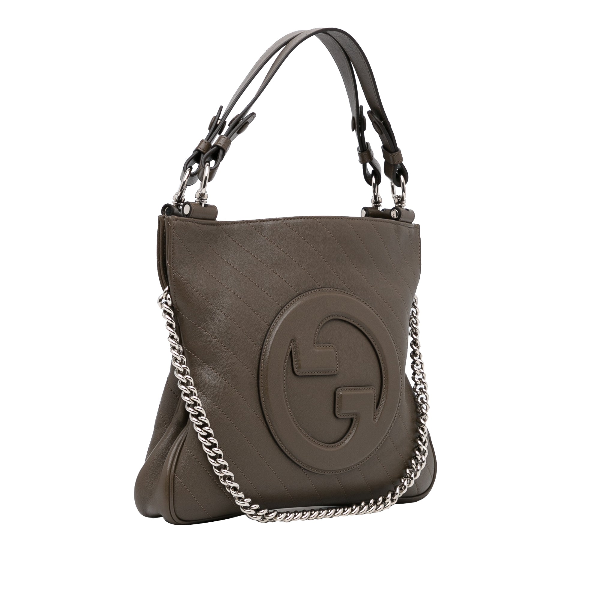 Gucci Blondie Brown Leather