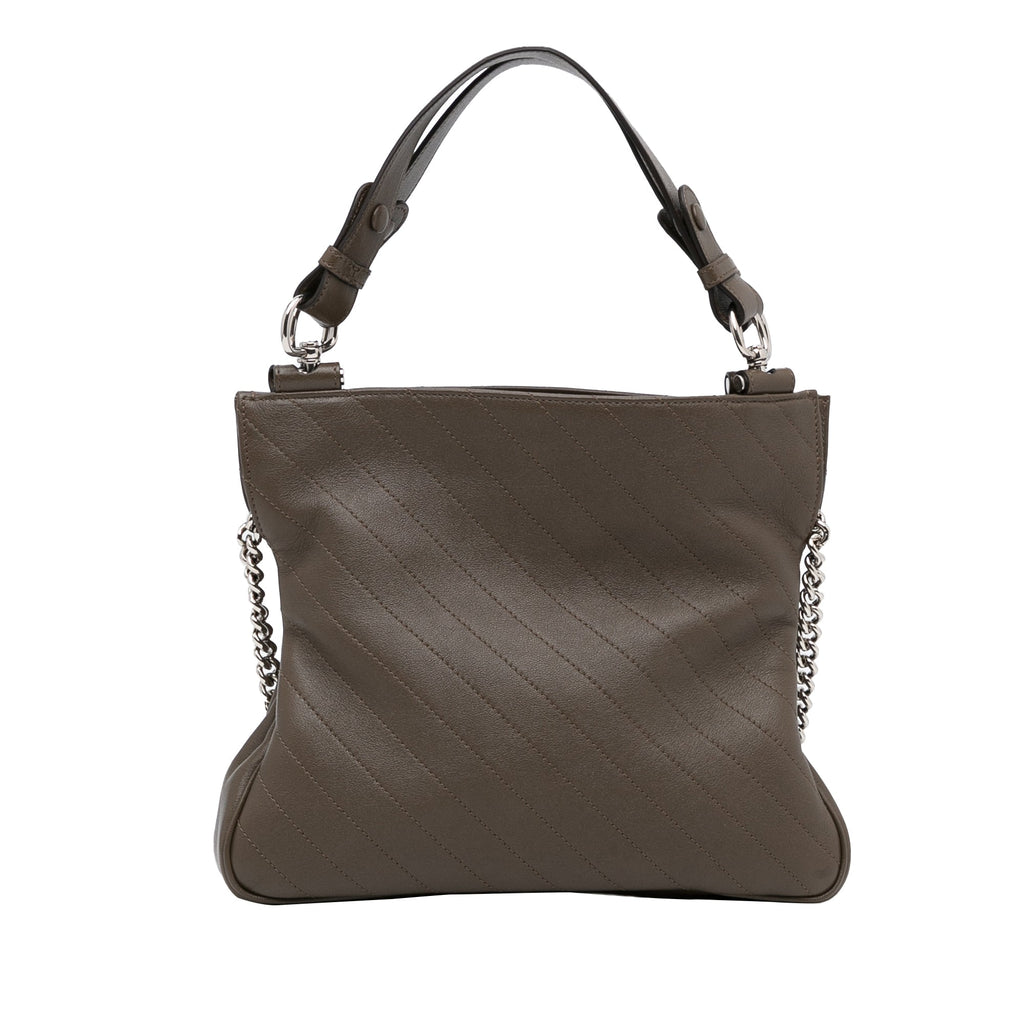 Gucci Blondie Brown Leather