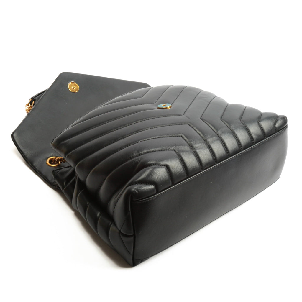SAINT LAURENT Lou Lou Med Black