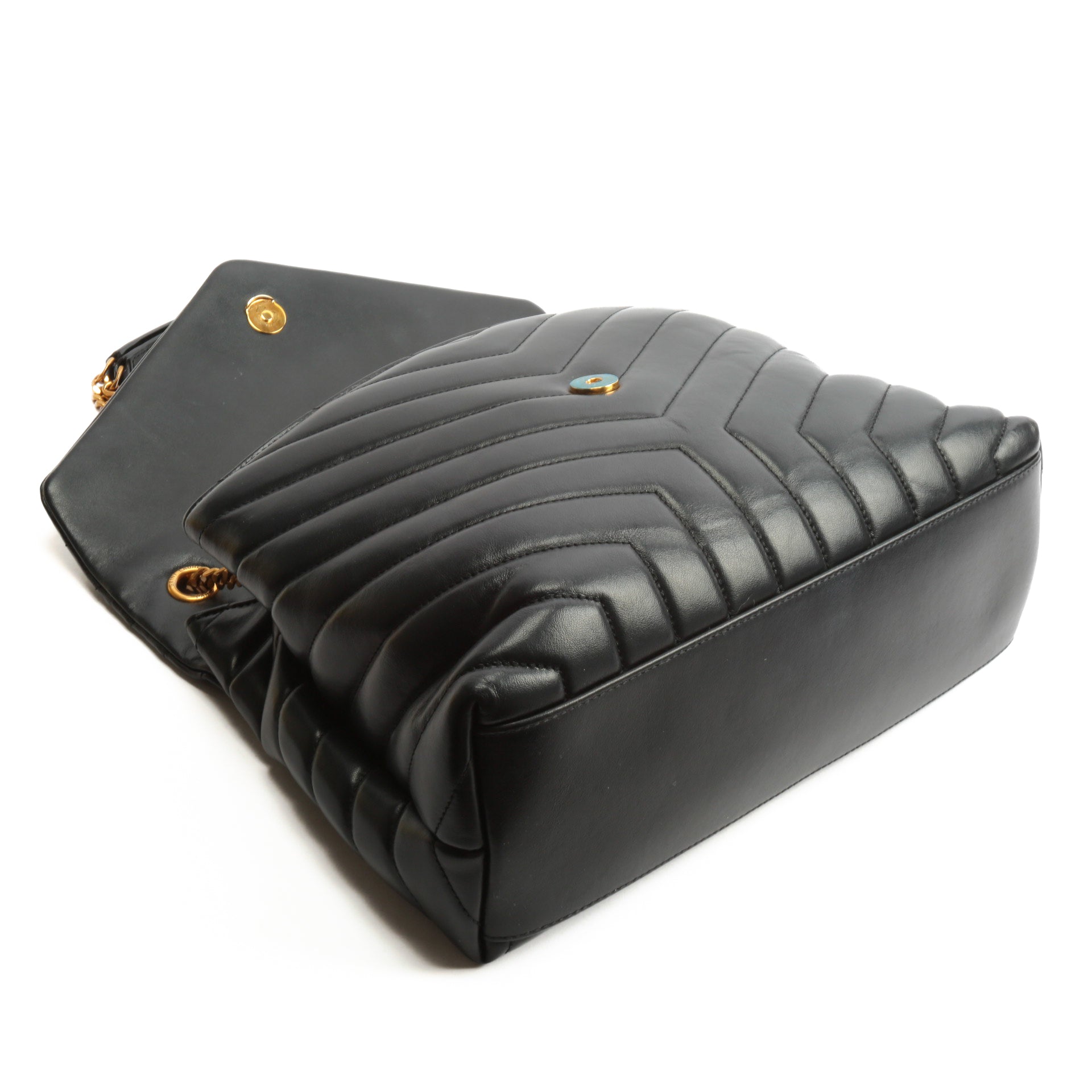 SAINT LAURENT Lou Lou Med Black