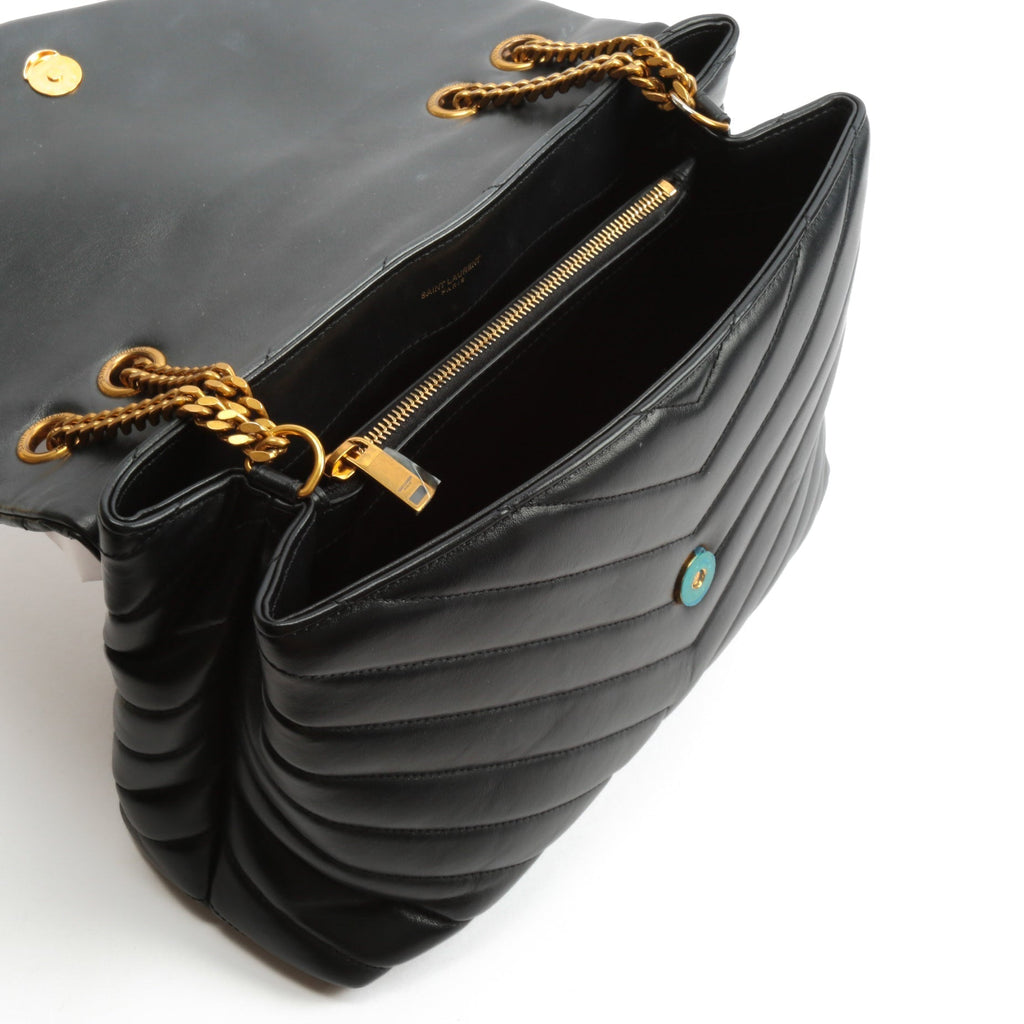 SAINT LAURENT Lou Lou Med Black