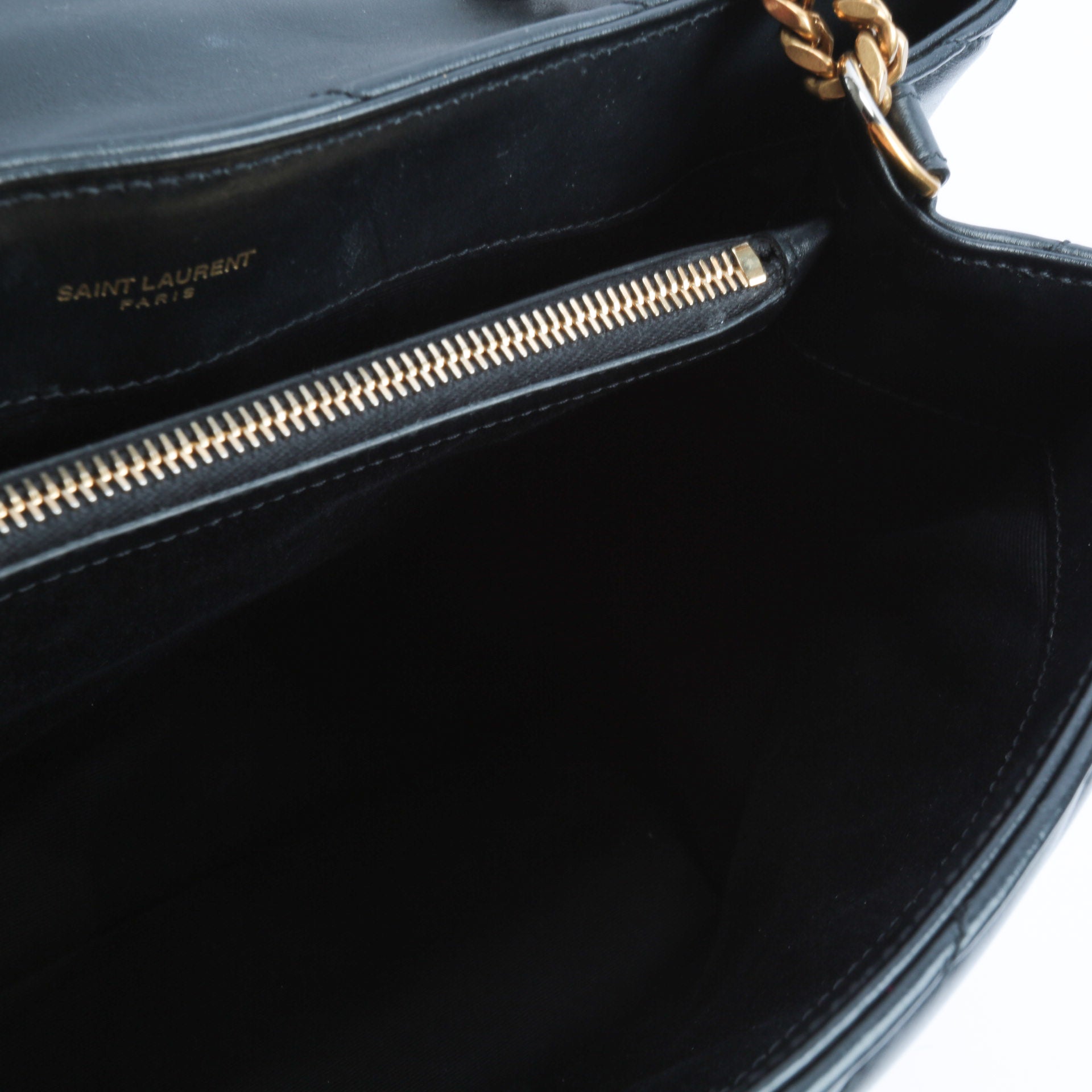 SAINT LAURENT Lou Lou Med Black