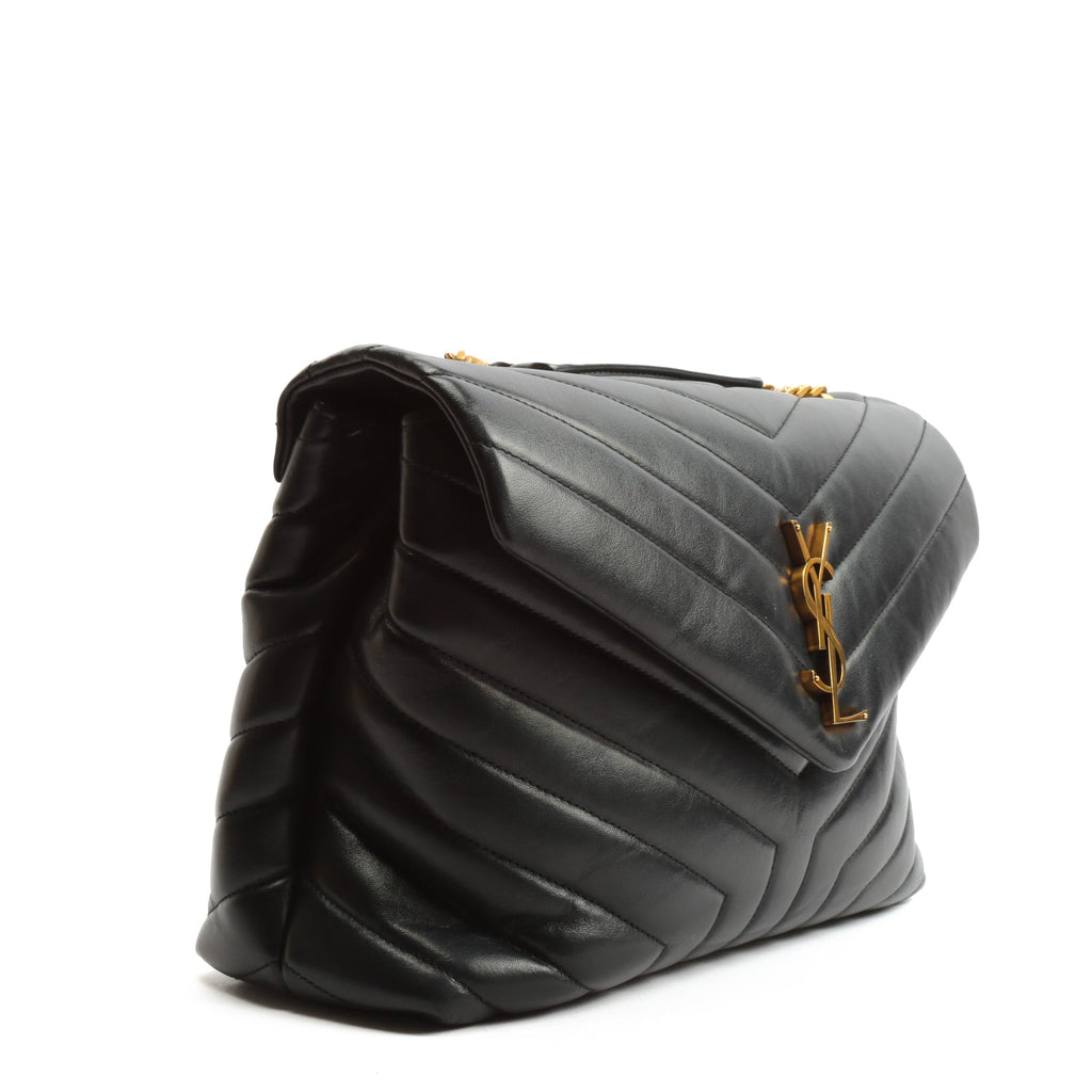SAINT LAURENT Lou Lou Med Black