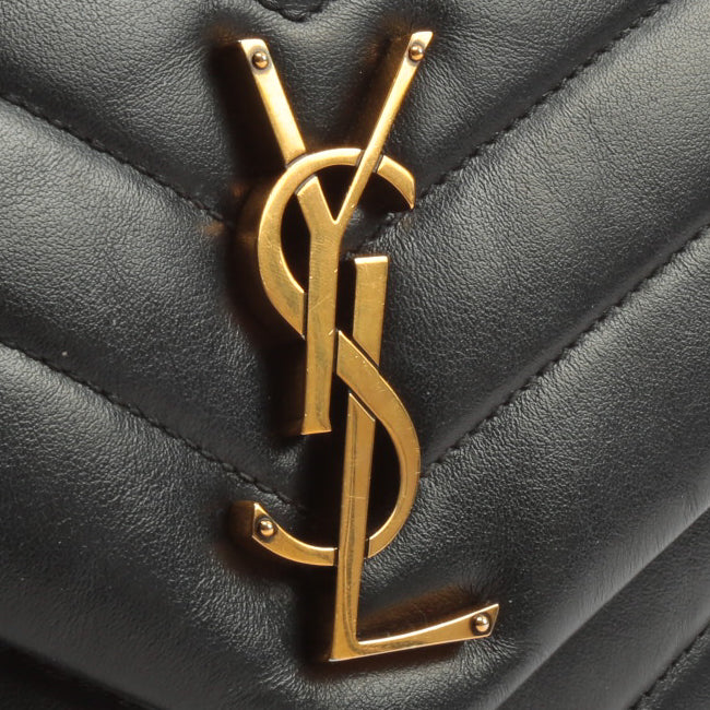 SAINT LAURENT Lou Lou Med Black