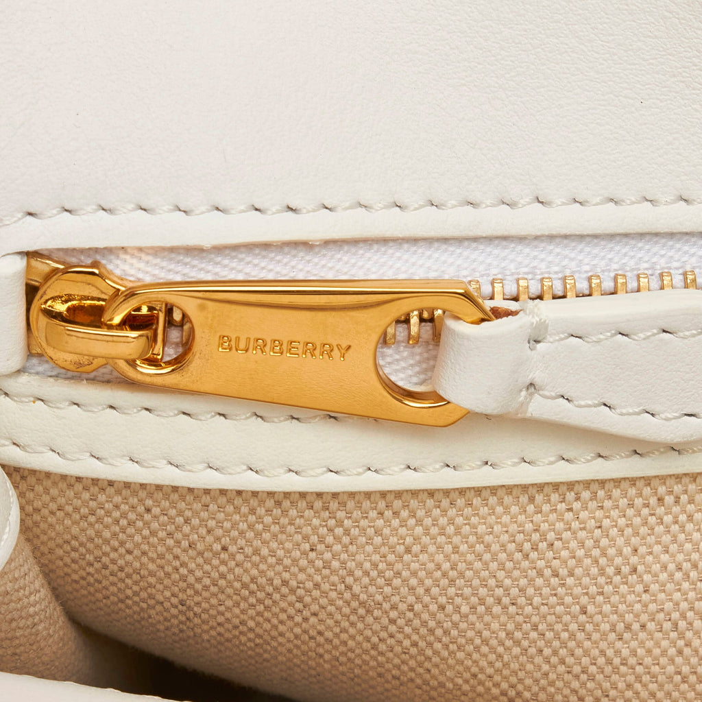 Burberry The Pocket Bag Brown Raffia