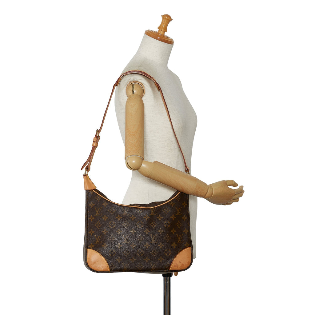 LOUIS VUITTON Monogram Boulogne 30 Shoulder Bag