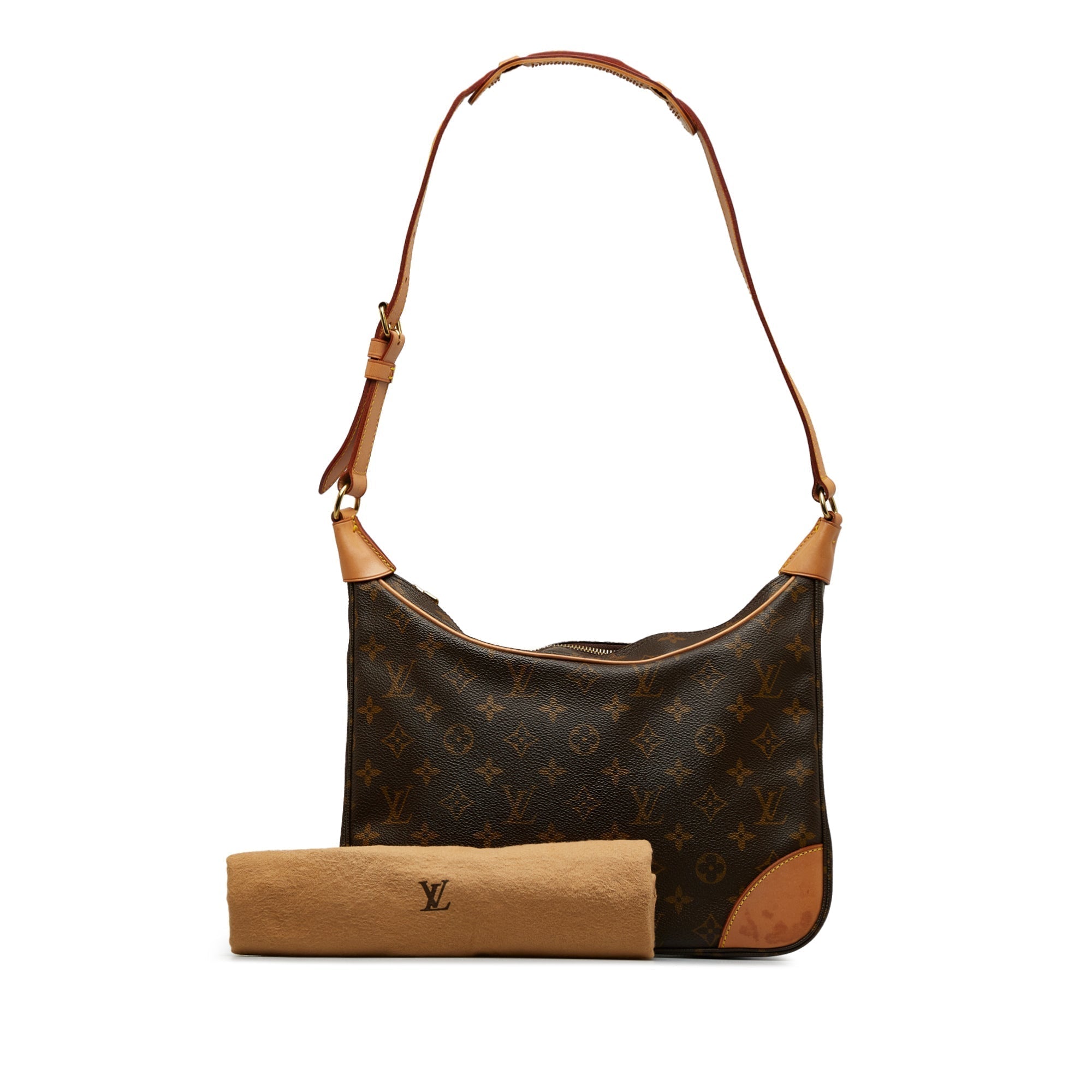 LOUIS VUITTON Monogram Boulogne 30 Shoulder Bag