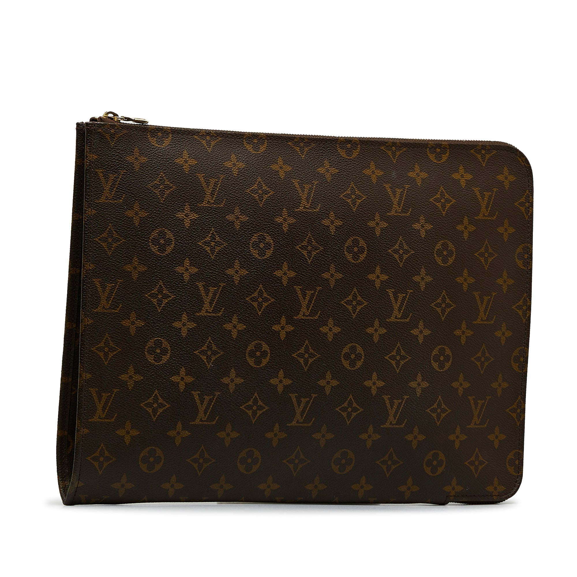 LOUIS VUITTON Monogram Poche-Documents Portfolio 30 Clutch Bag
