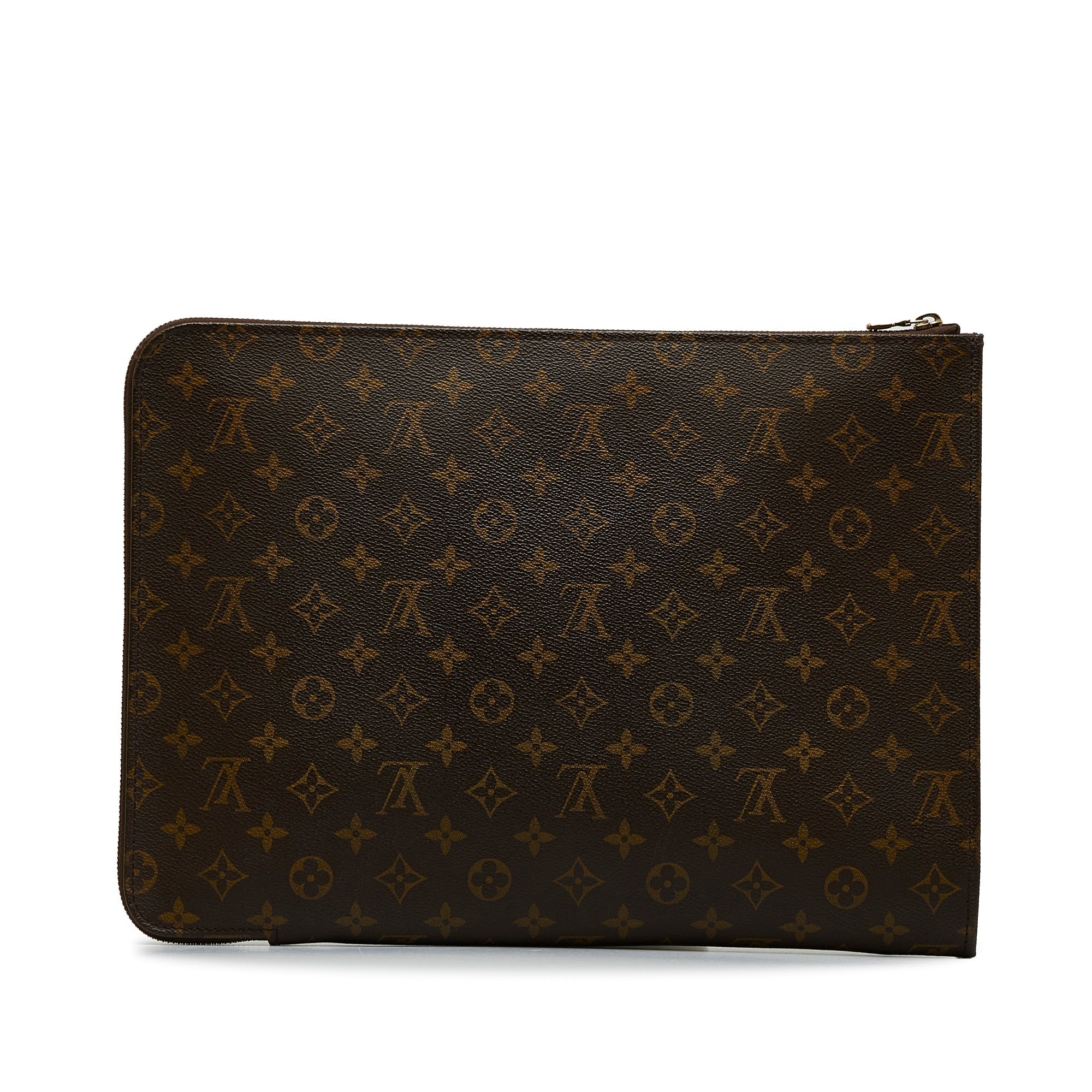 LOUIS VUITTON Monogram Poche-Documents Portfolio 30 Clutch Bag