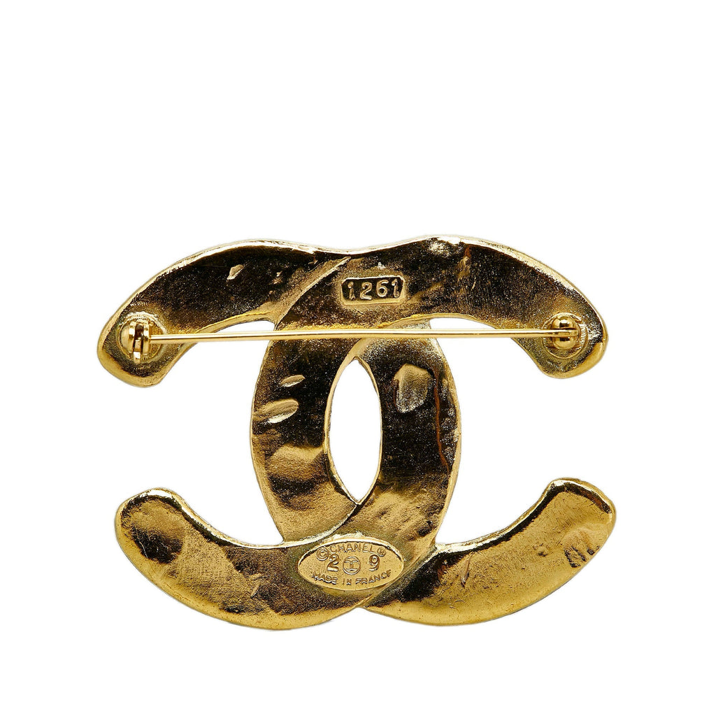 CHANEL CC Brooch Costume Brooch