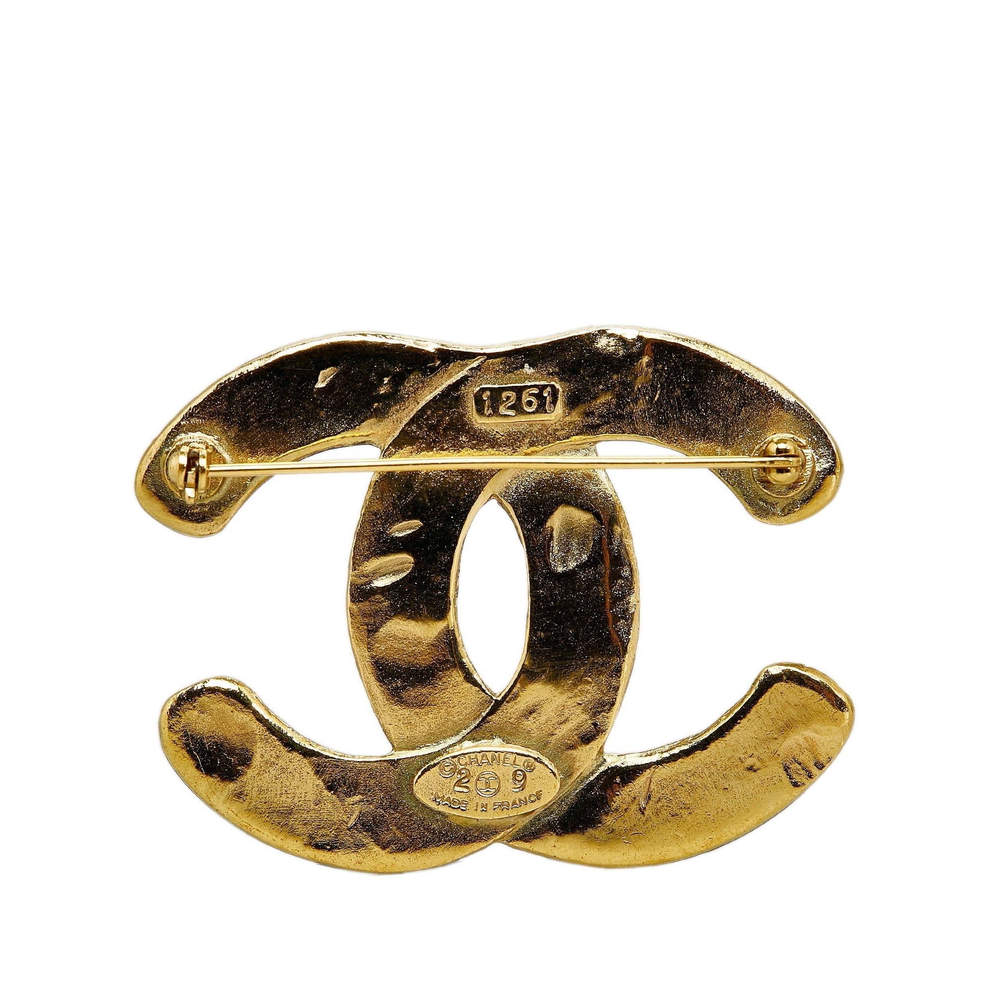 CHANEL CC Brooch Costume Brooch