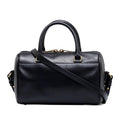 SAINT LAURENT Classic Baby Duffle Leather Satchel