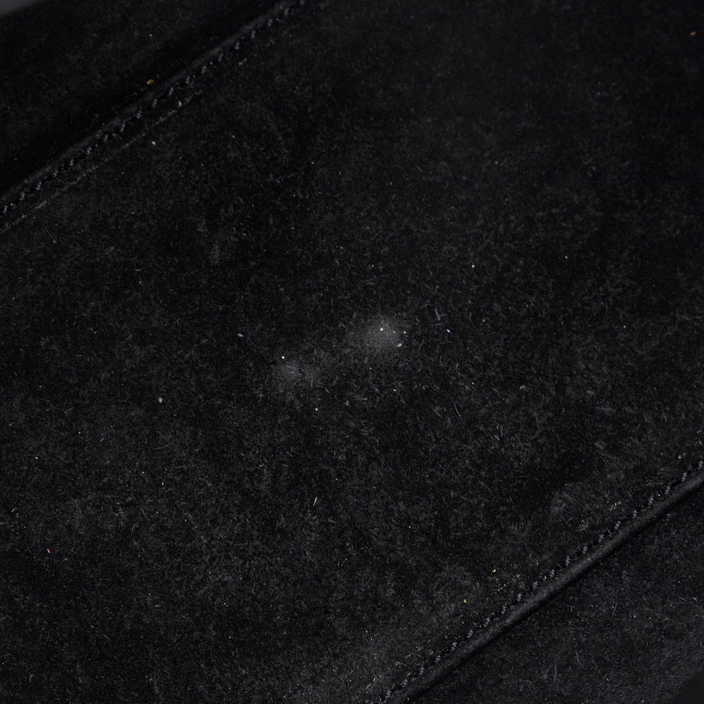 SAINT LAURENT Classic Baby Duffle Leather Satchel