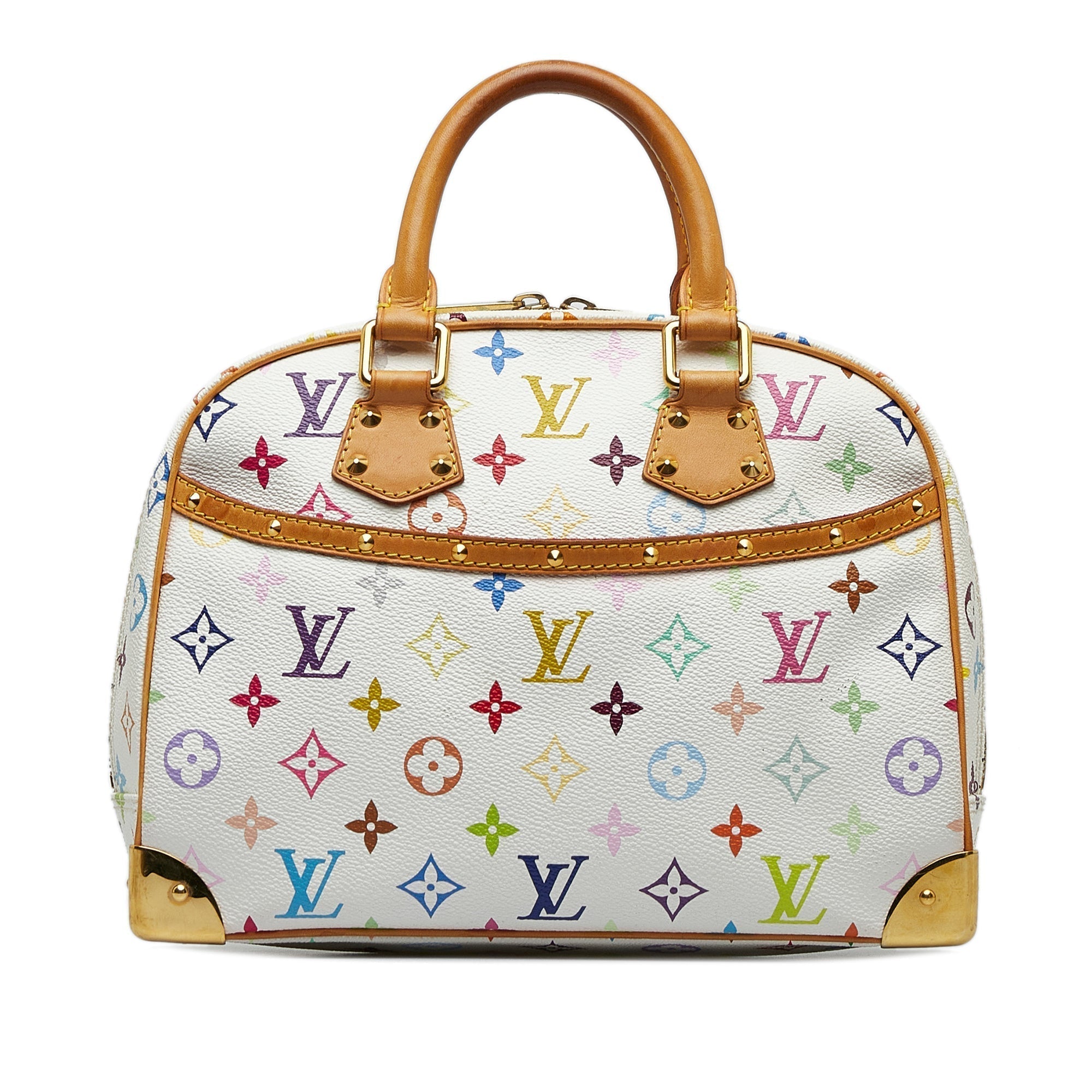 LOUIS VUITTON Monogram Multicolore Trouville Handbag