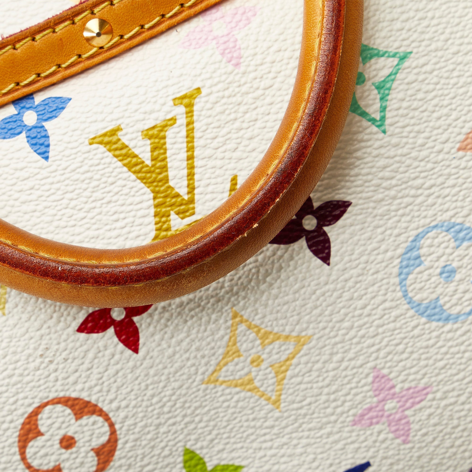 LOUIS VUITTON Monogram Multicolore Trouville Handbag