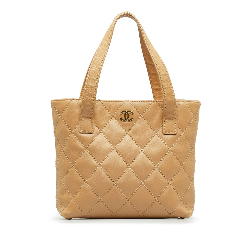 CHANEL CC Wild Stitch Handbag