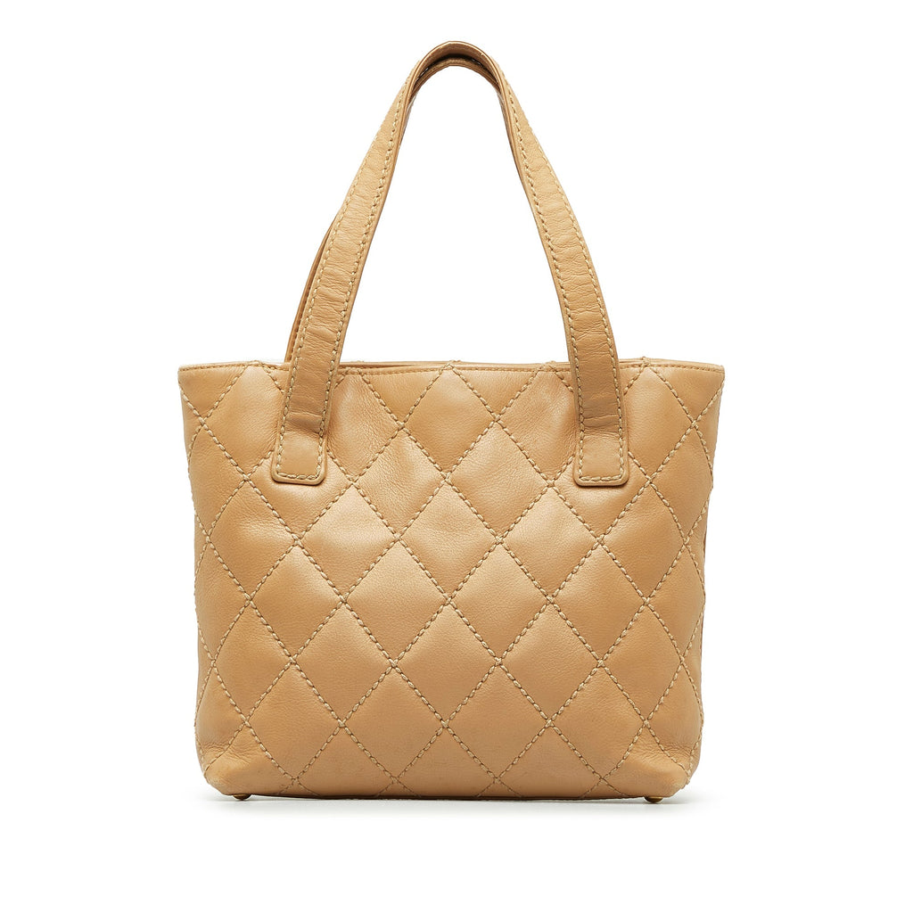 CHANEL CC Wild Stitch Handbag