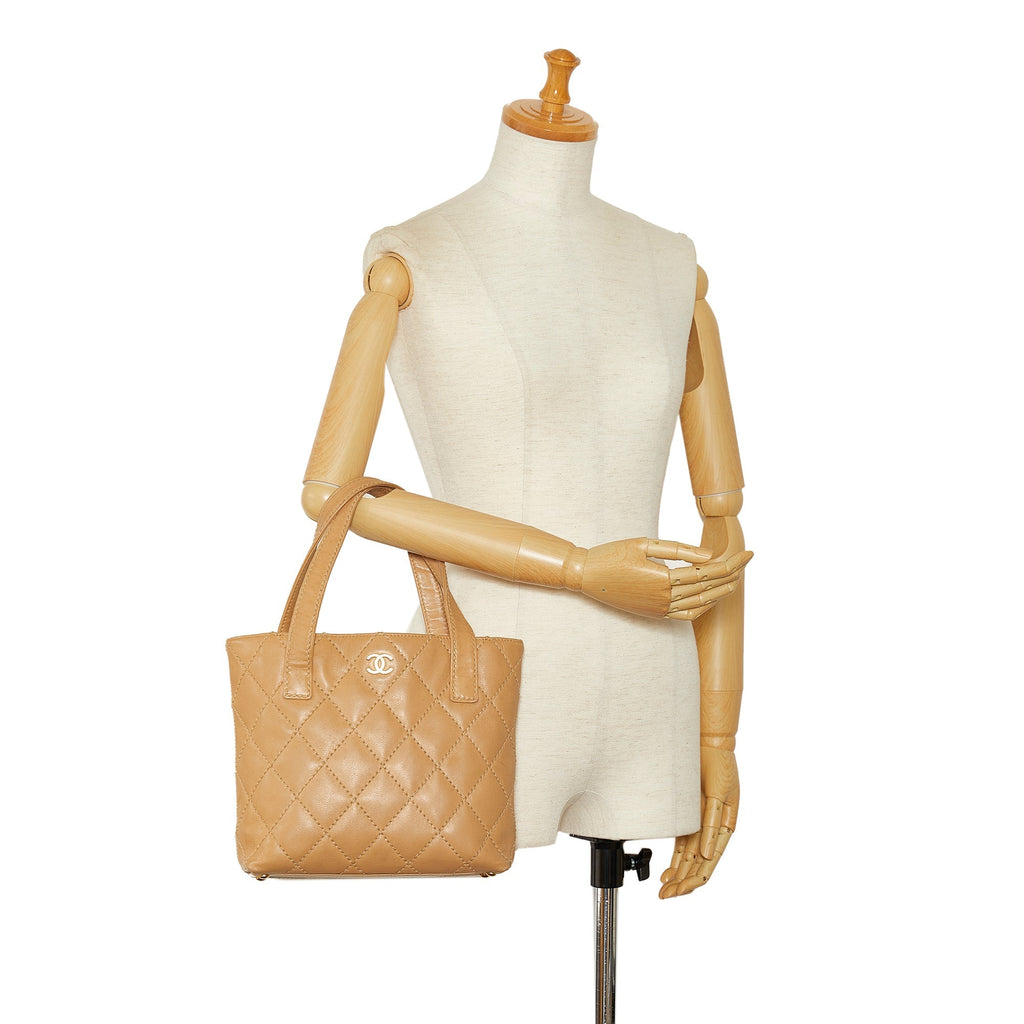 CHANEL CC Wild Stitch Handbag