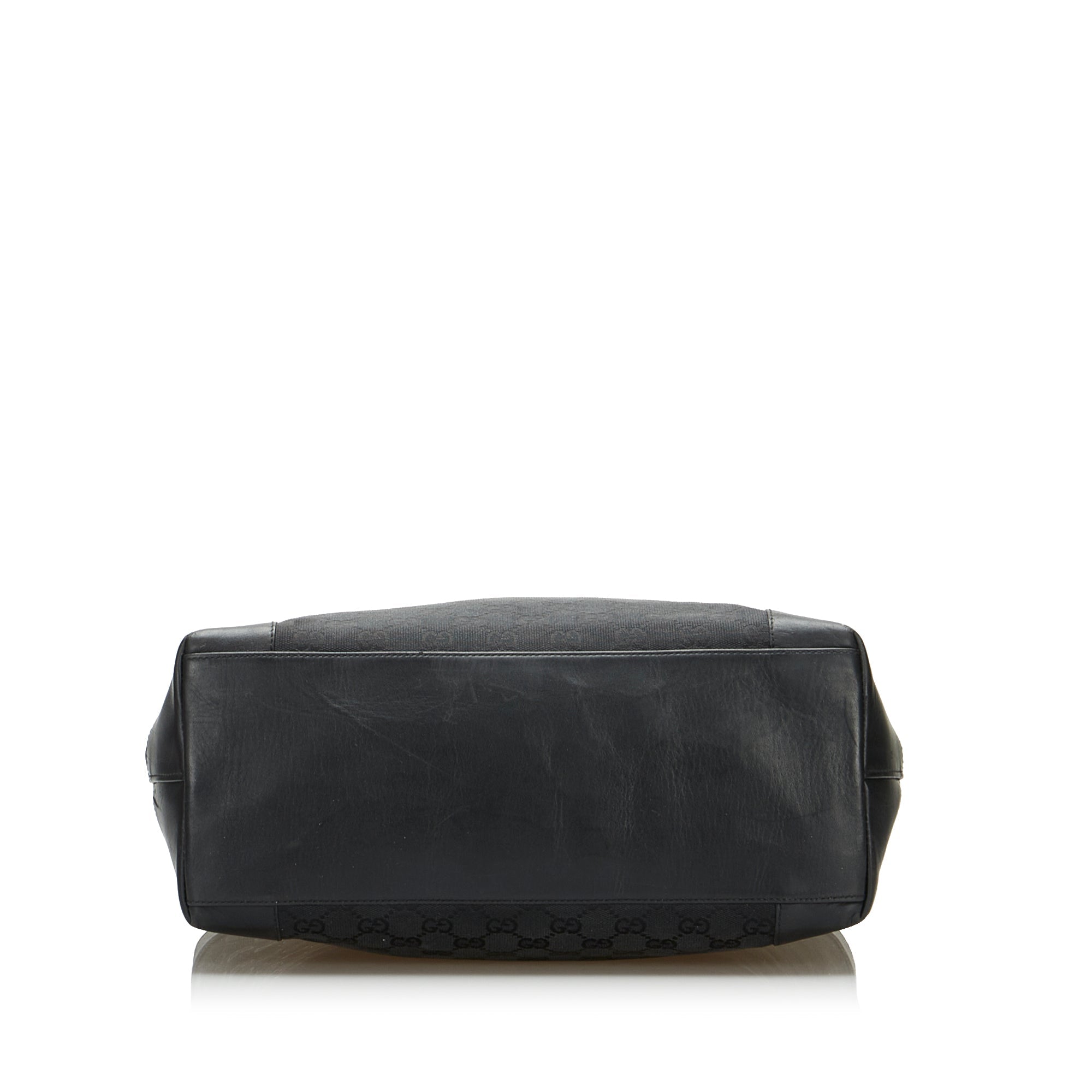Gucci Tote Bag Black GG Canvas