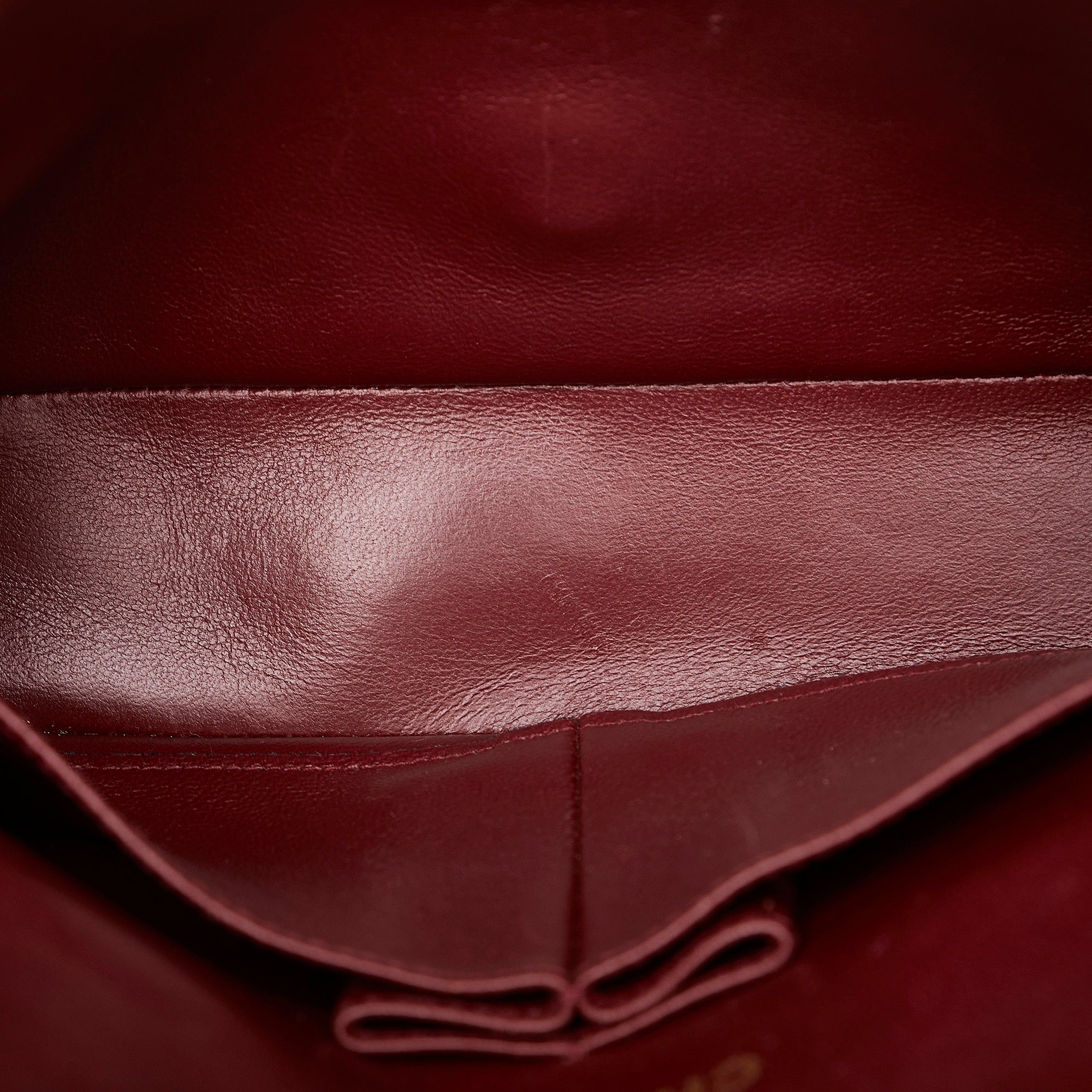 CHANEL Small Classic Lambskin Double Flap Shoulder Bag